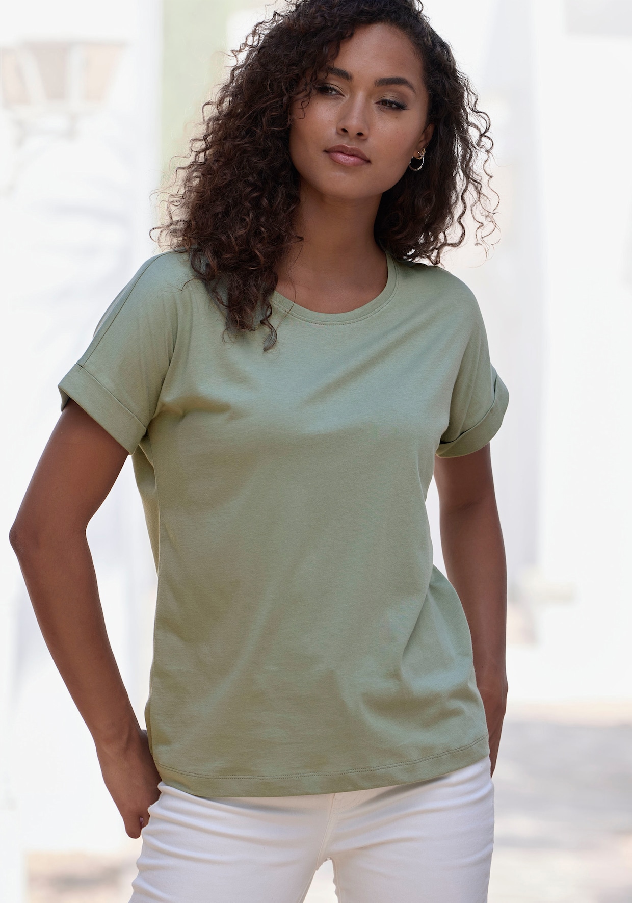 T-shirt - light olive