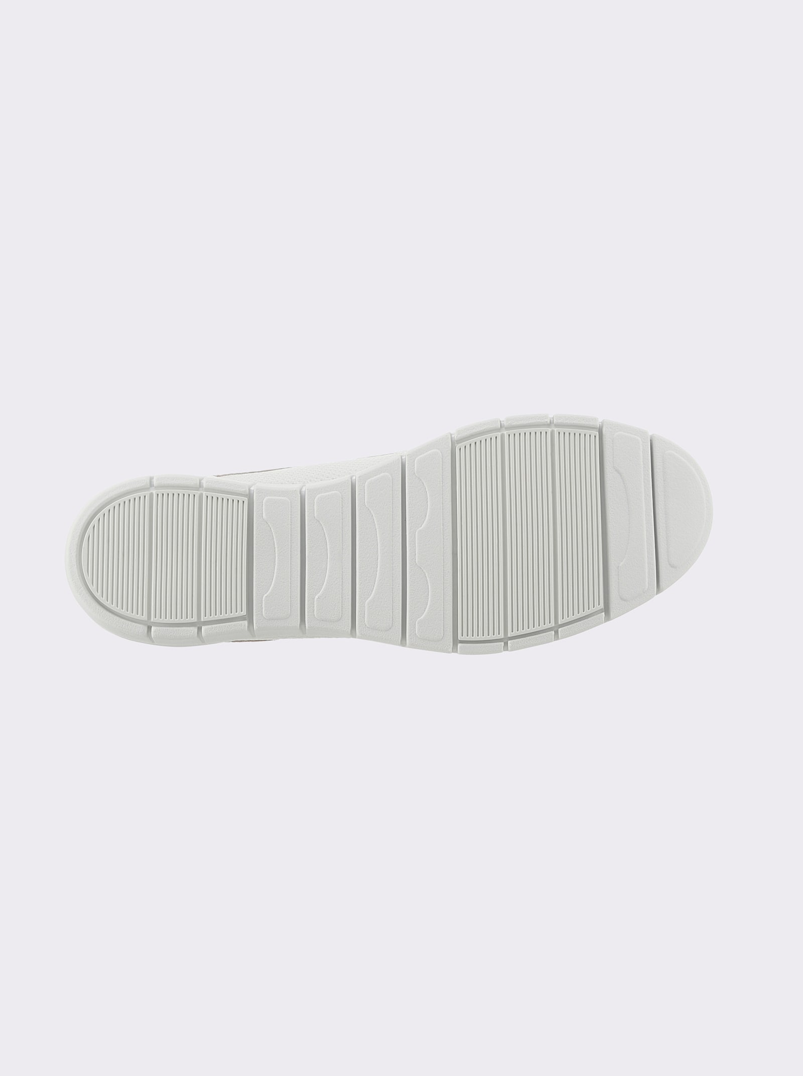 Caprice Sneaker mit seitlichem Reißverschluss - weiß