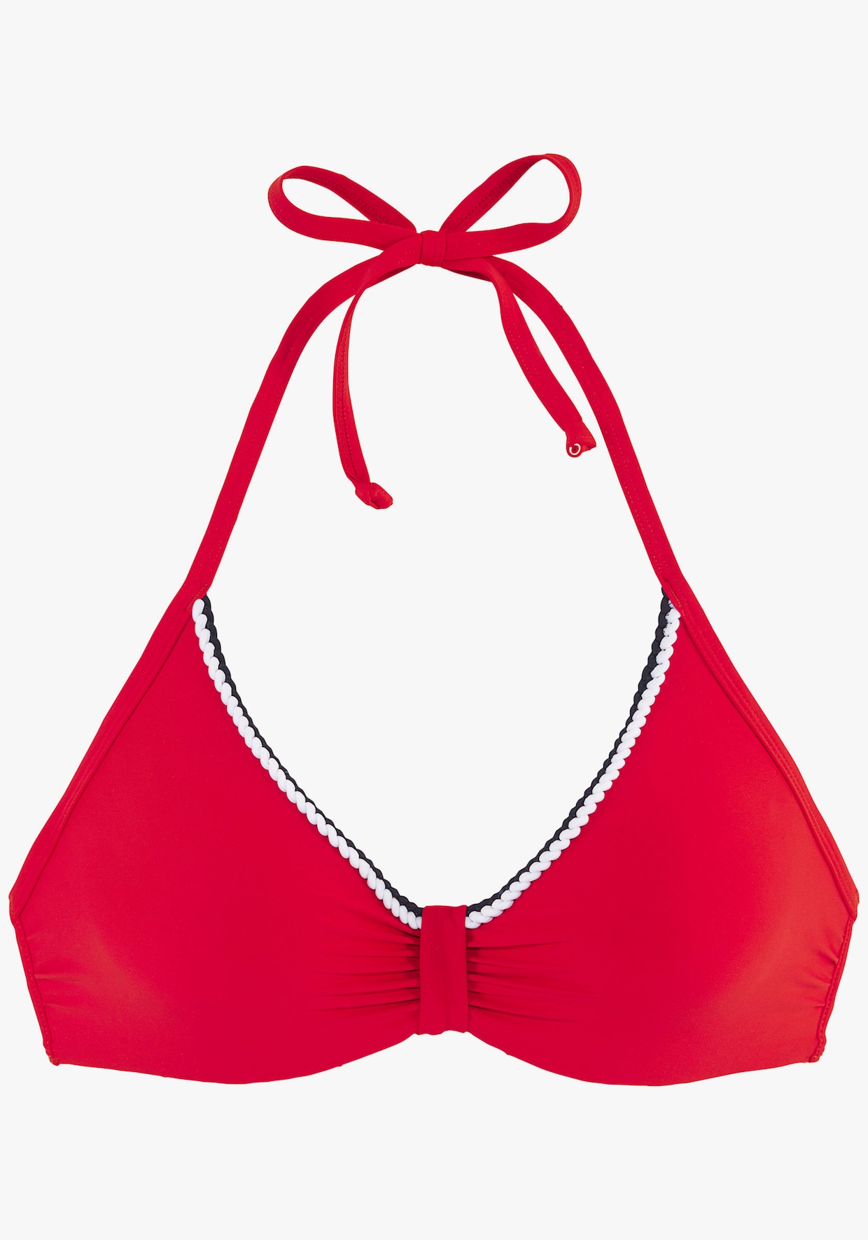 s.Oliver Haut de maillot de bain à armatures - rouge