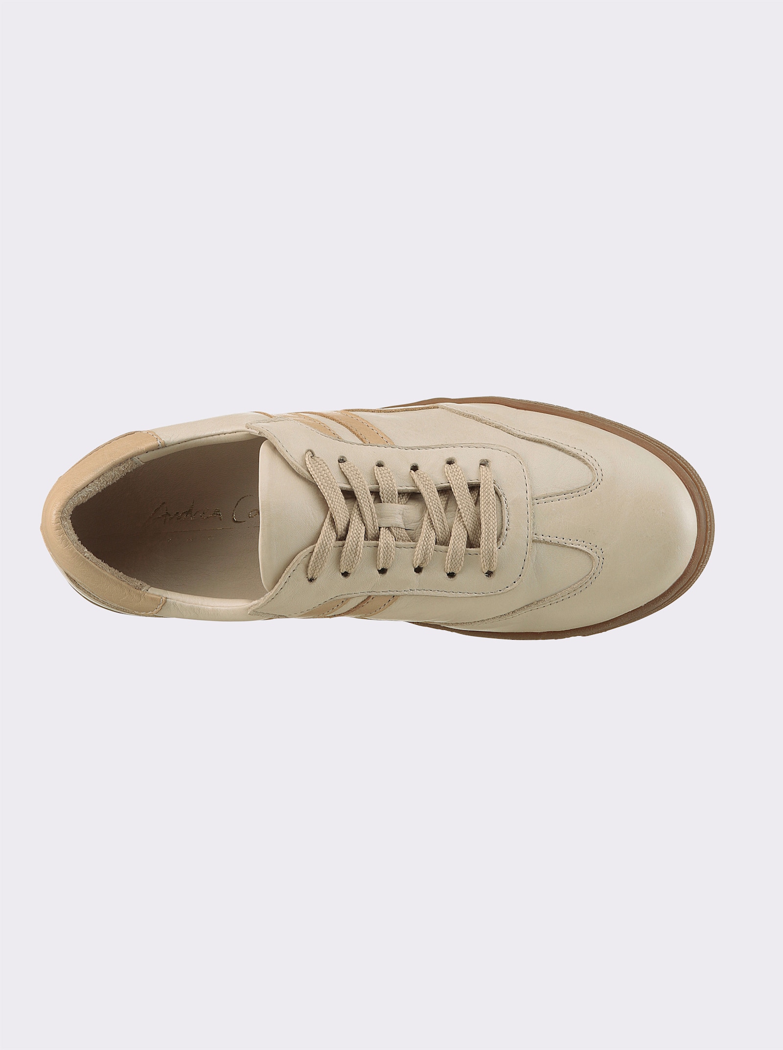 Andrea Conti Sneaker - creme-camel