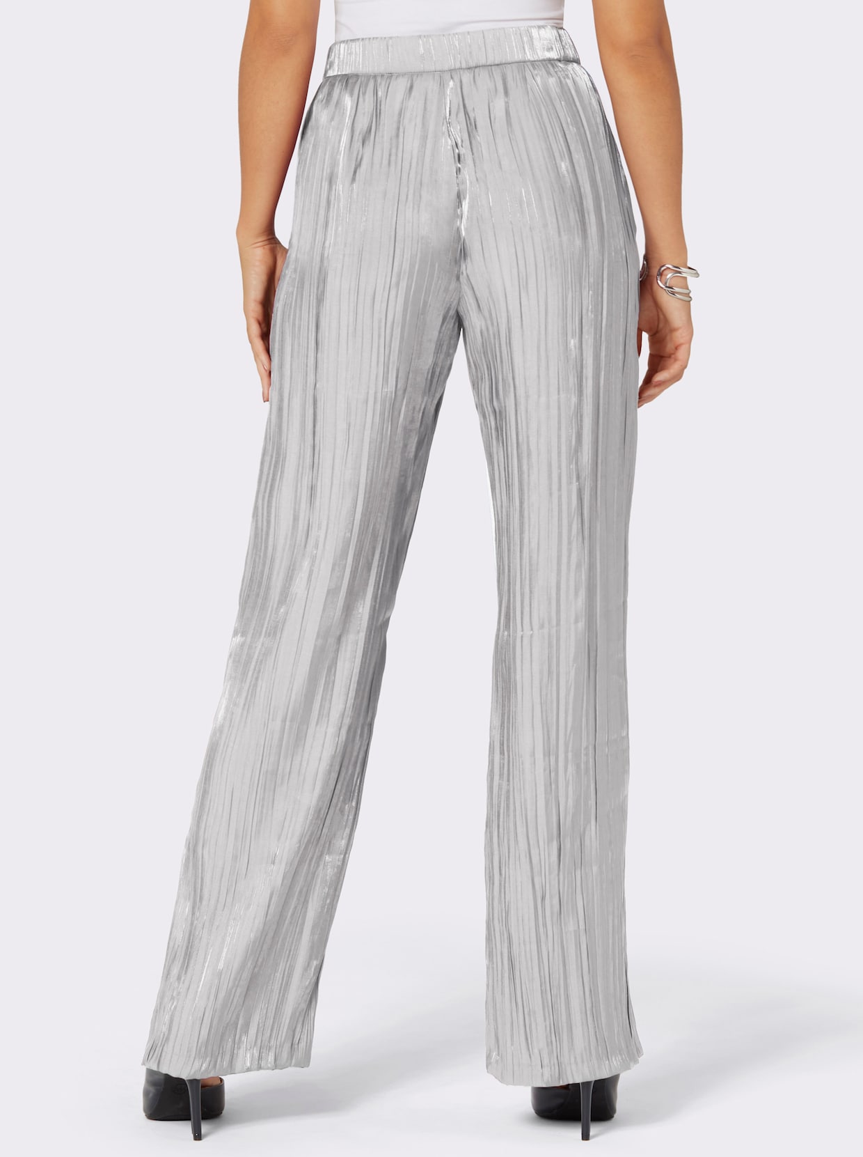 Pantalon - gris clair