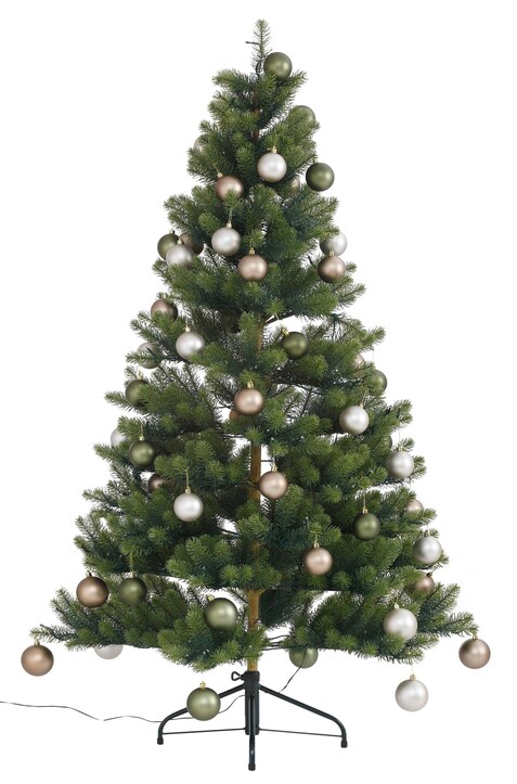Creativ deco Künstlicher Weihnachtsbaum - grün-hellbraun-beige