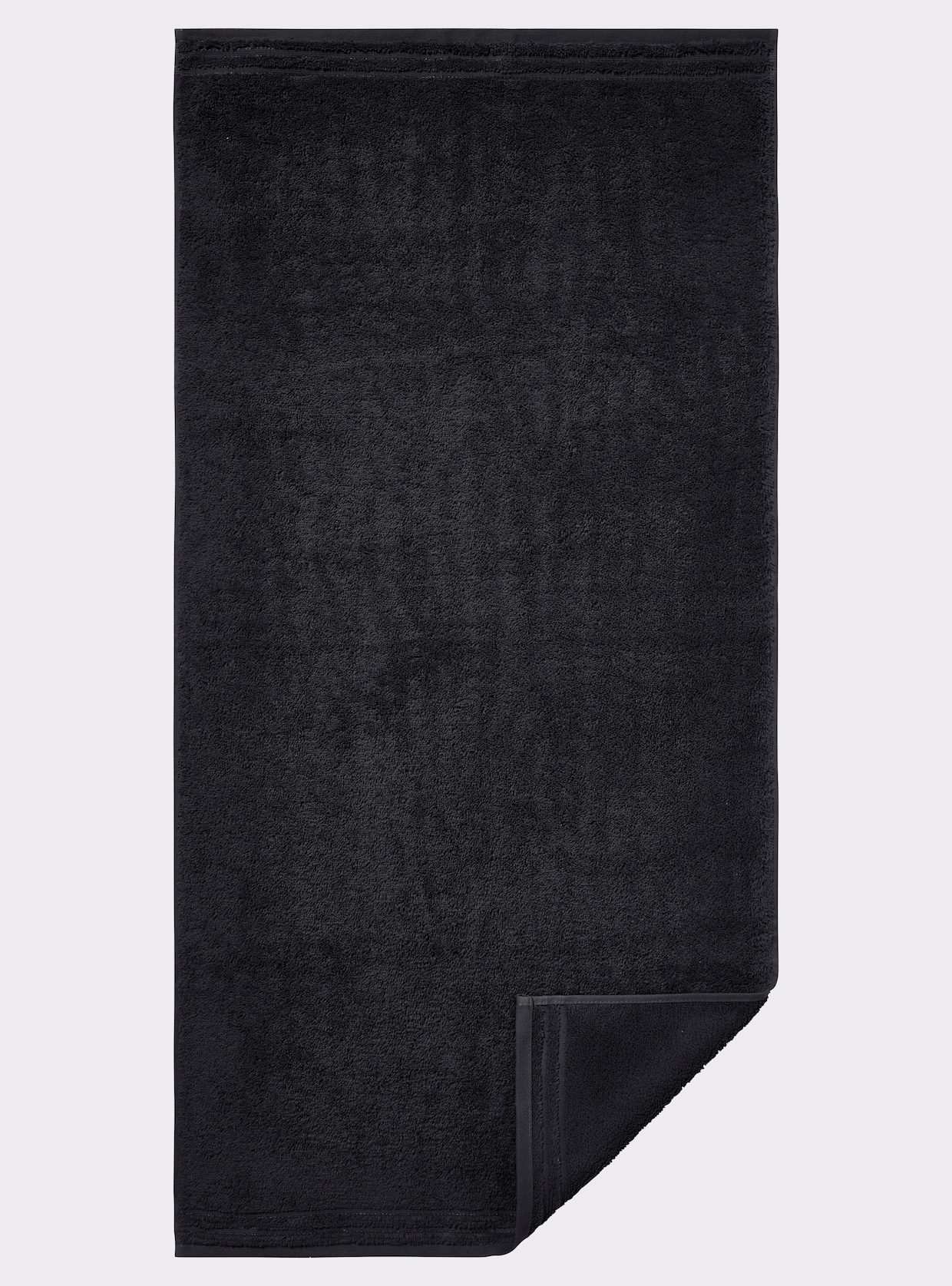 Vossen Handdoek - zwart