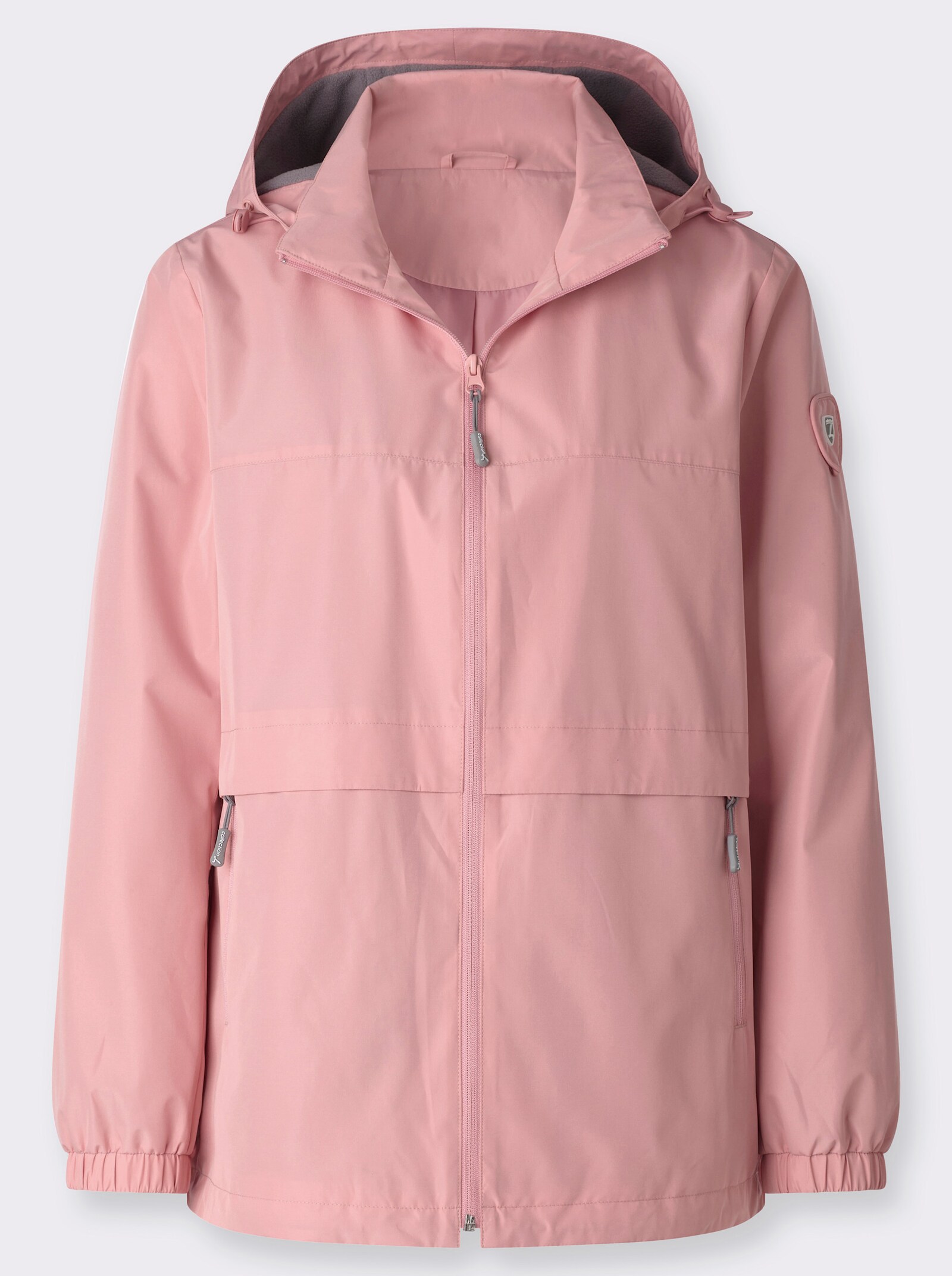 Outdoorjacke für die Übergangszeit - rosenquarz