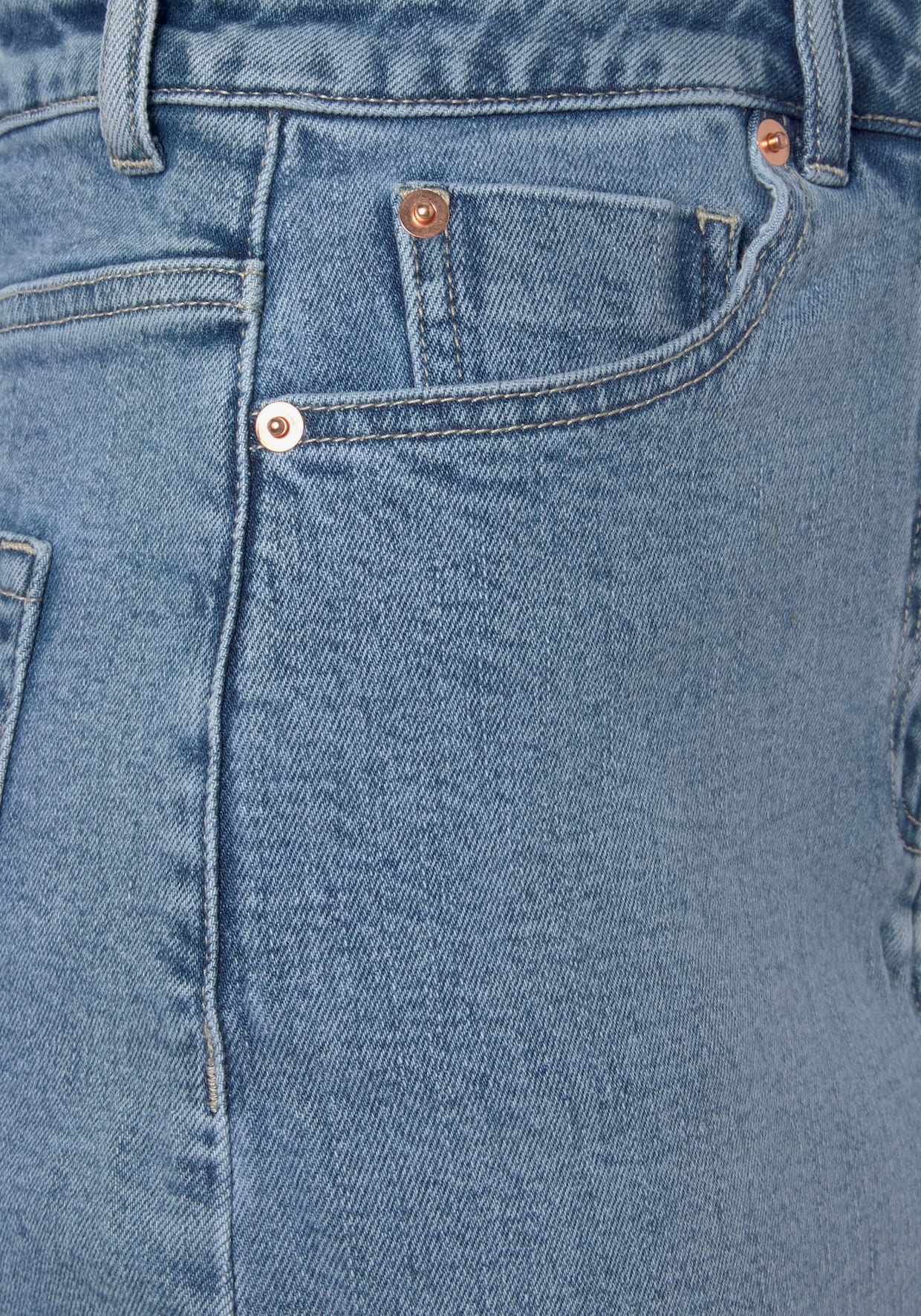 Buffalo Jeansrok - light blue washed