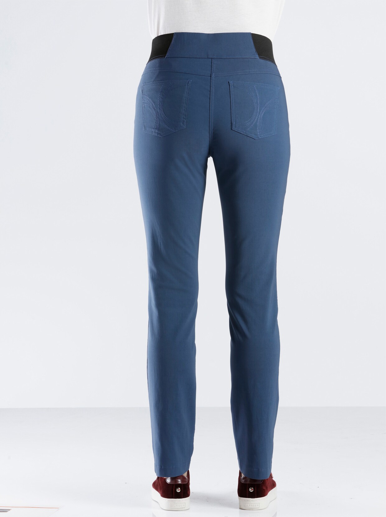 comfortbroek - donkerblauw