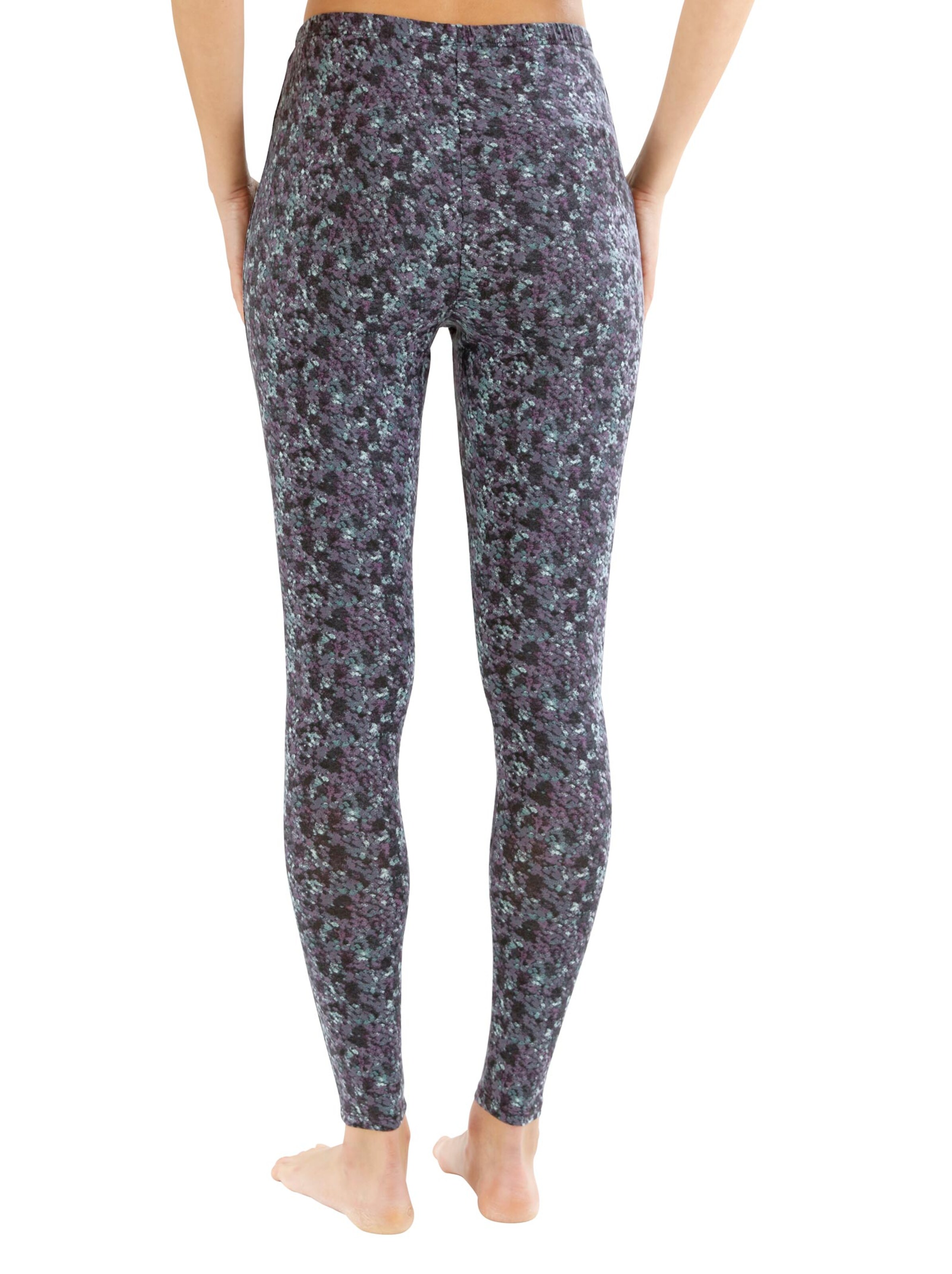 Leggings - schwarz-bedruckt