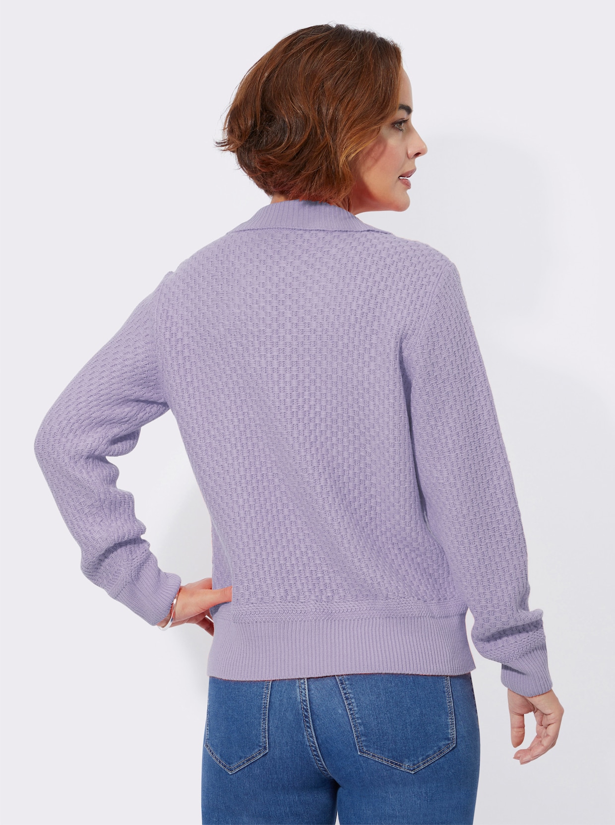 Polopullover - lila