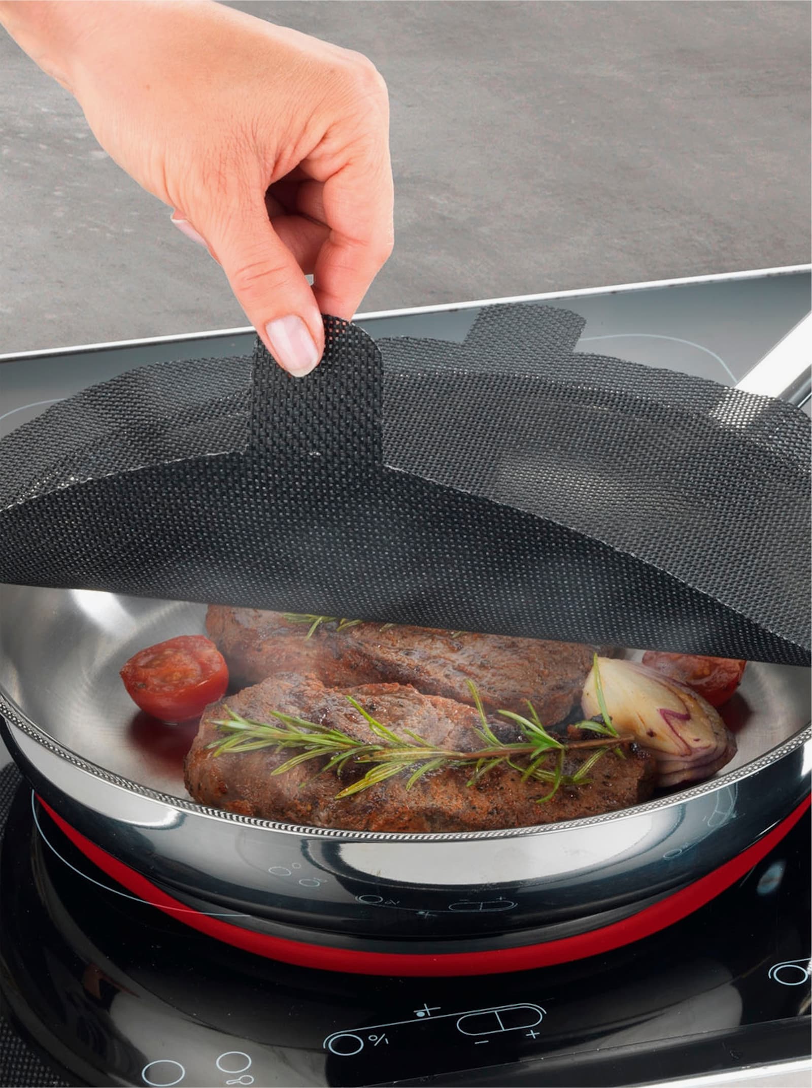 Spritzschutz - schwarz