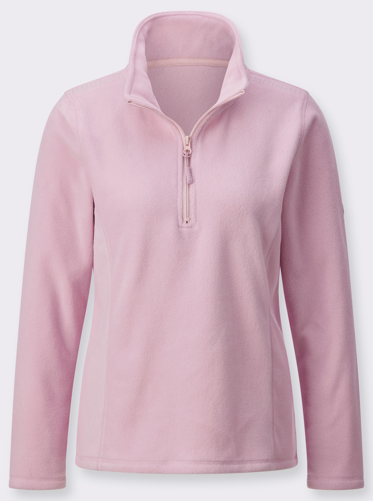 Fleece-Shirt - rosé