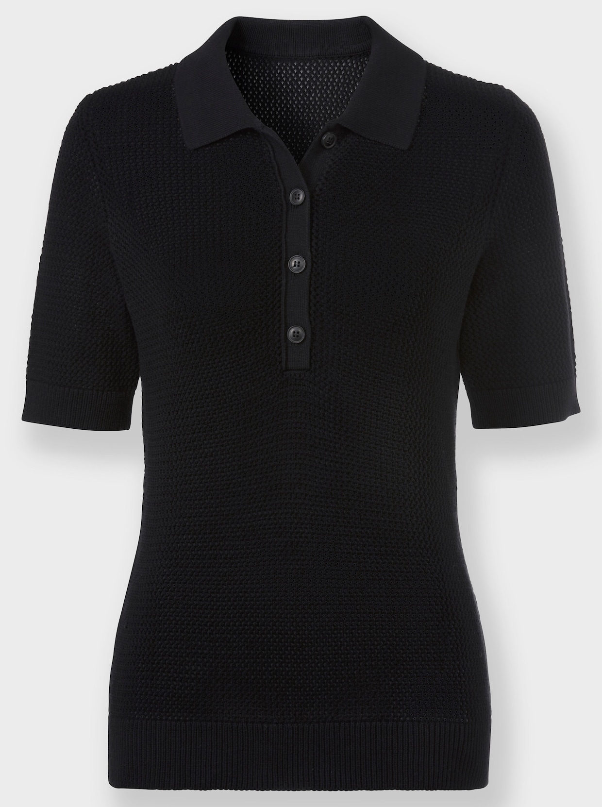 heine Pull polo - noir