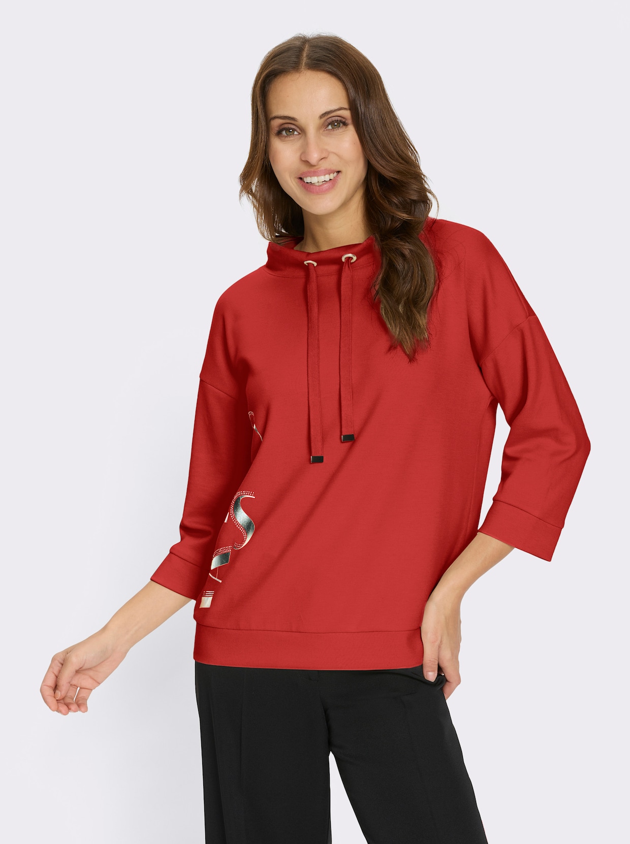 Sweatshirt - rot
