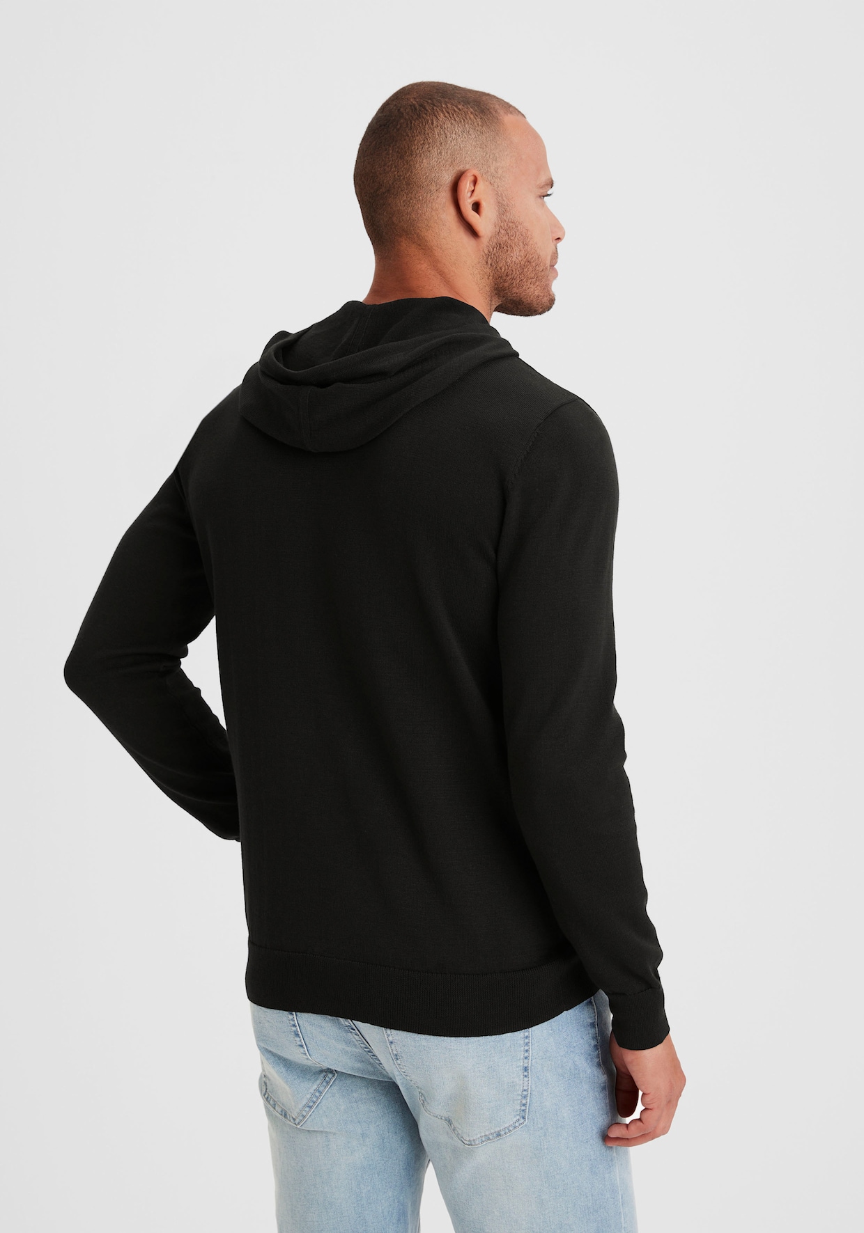 H.I.S Tricotvest - zwart