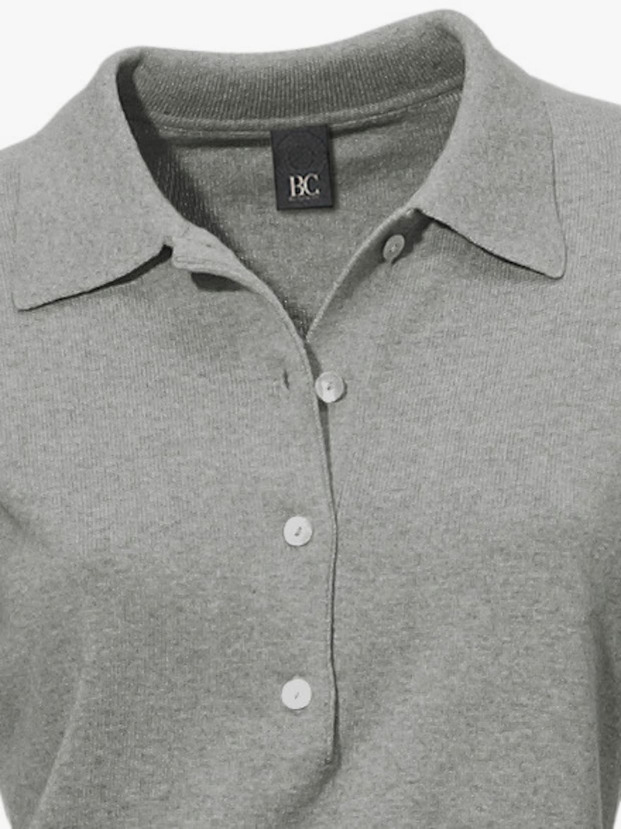 heine Pull polo - gris-chiné