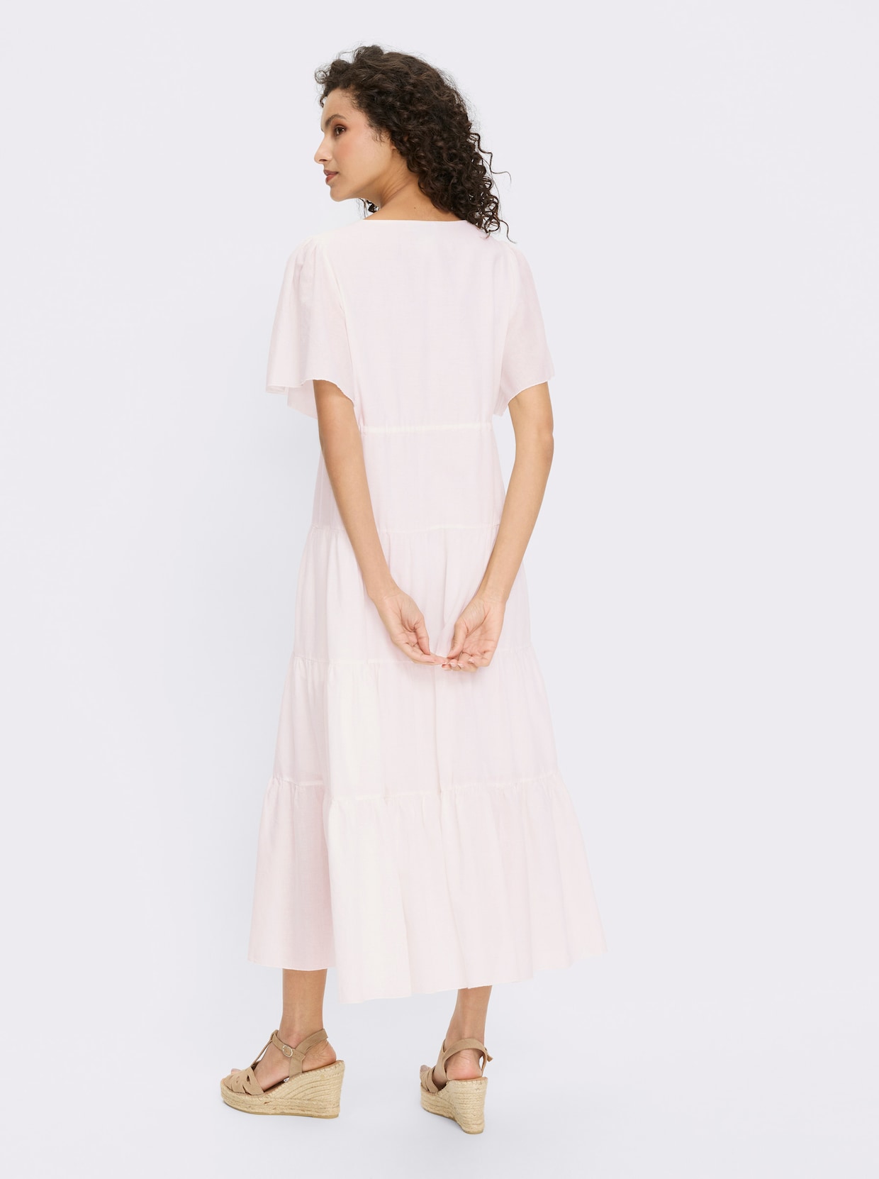heine Baumwollkleid - weiss