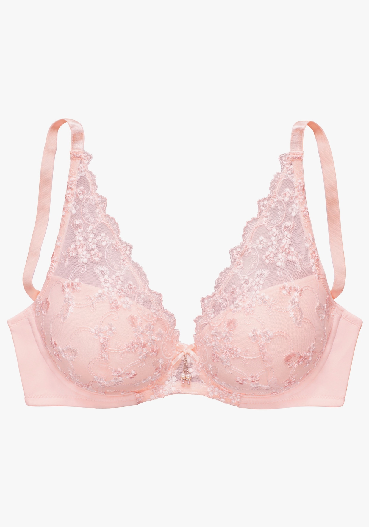 LASCANA Beha met cups - roze/crème