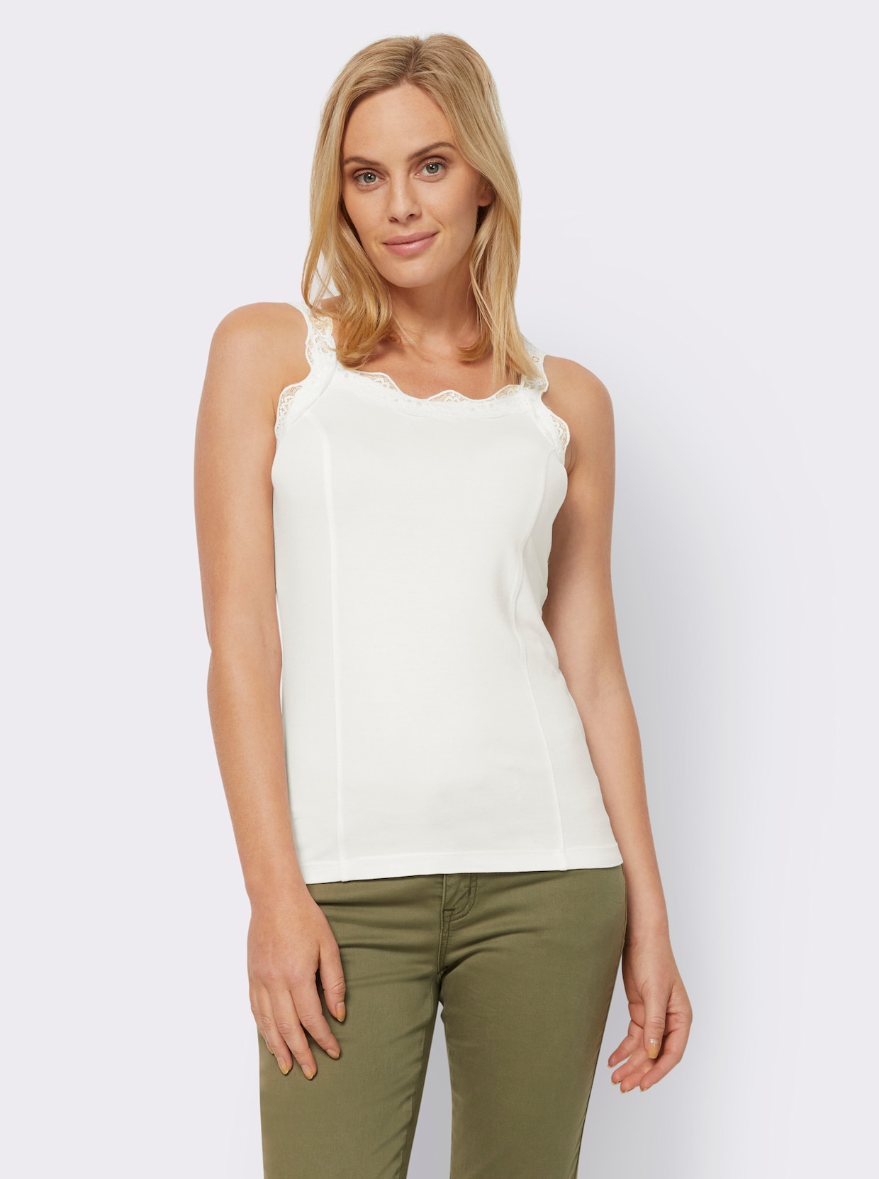 heine Shirttop - ecru