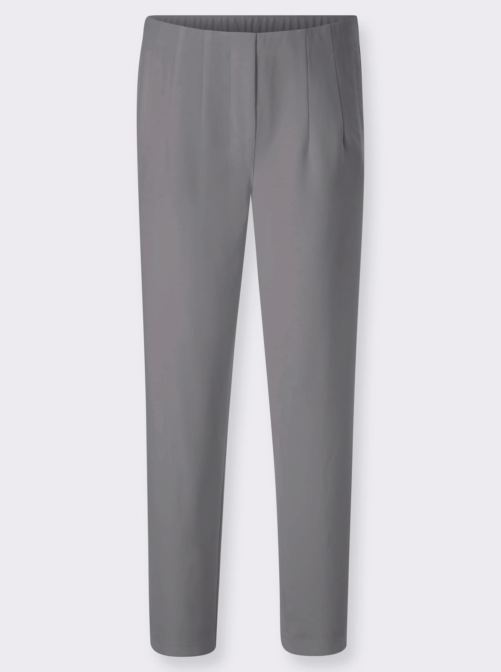 Jerseyhose in Schlupfform - grau
