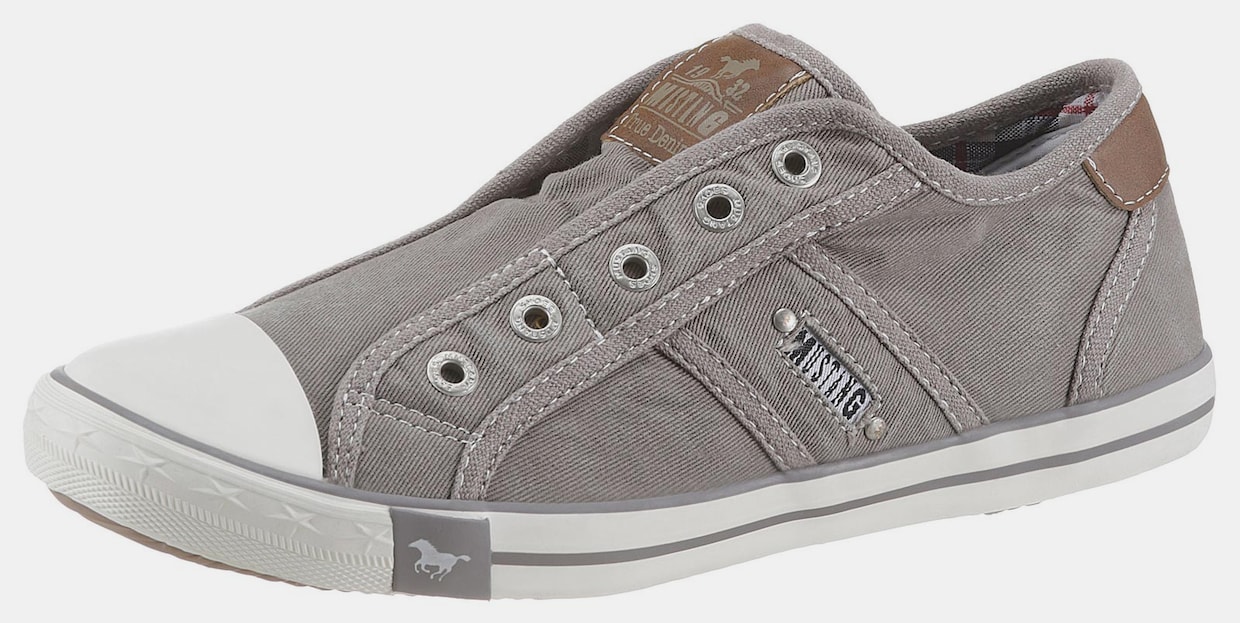 Mustang Shoes Slip-On Sneaker - taupe