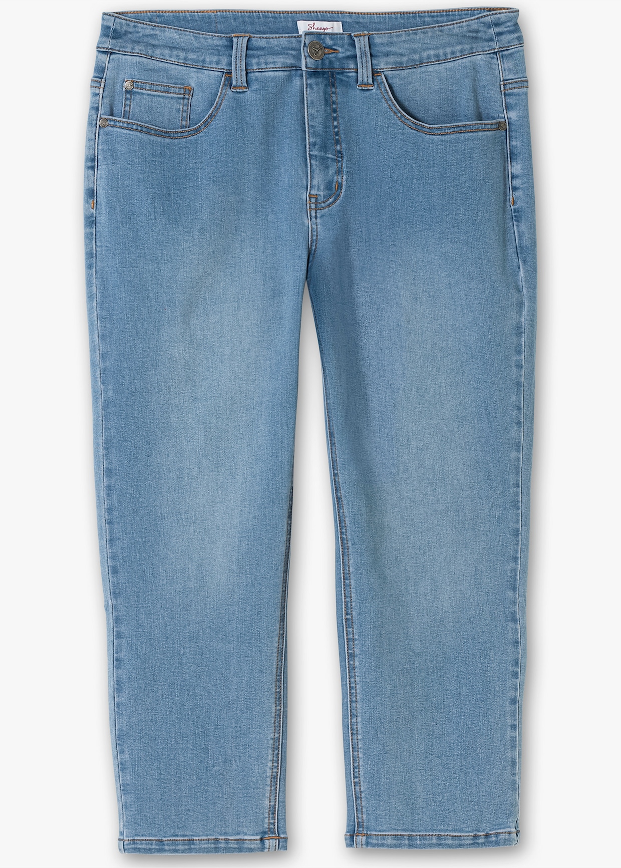 sheego 7/8-Jeans - blue denim