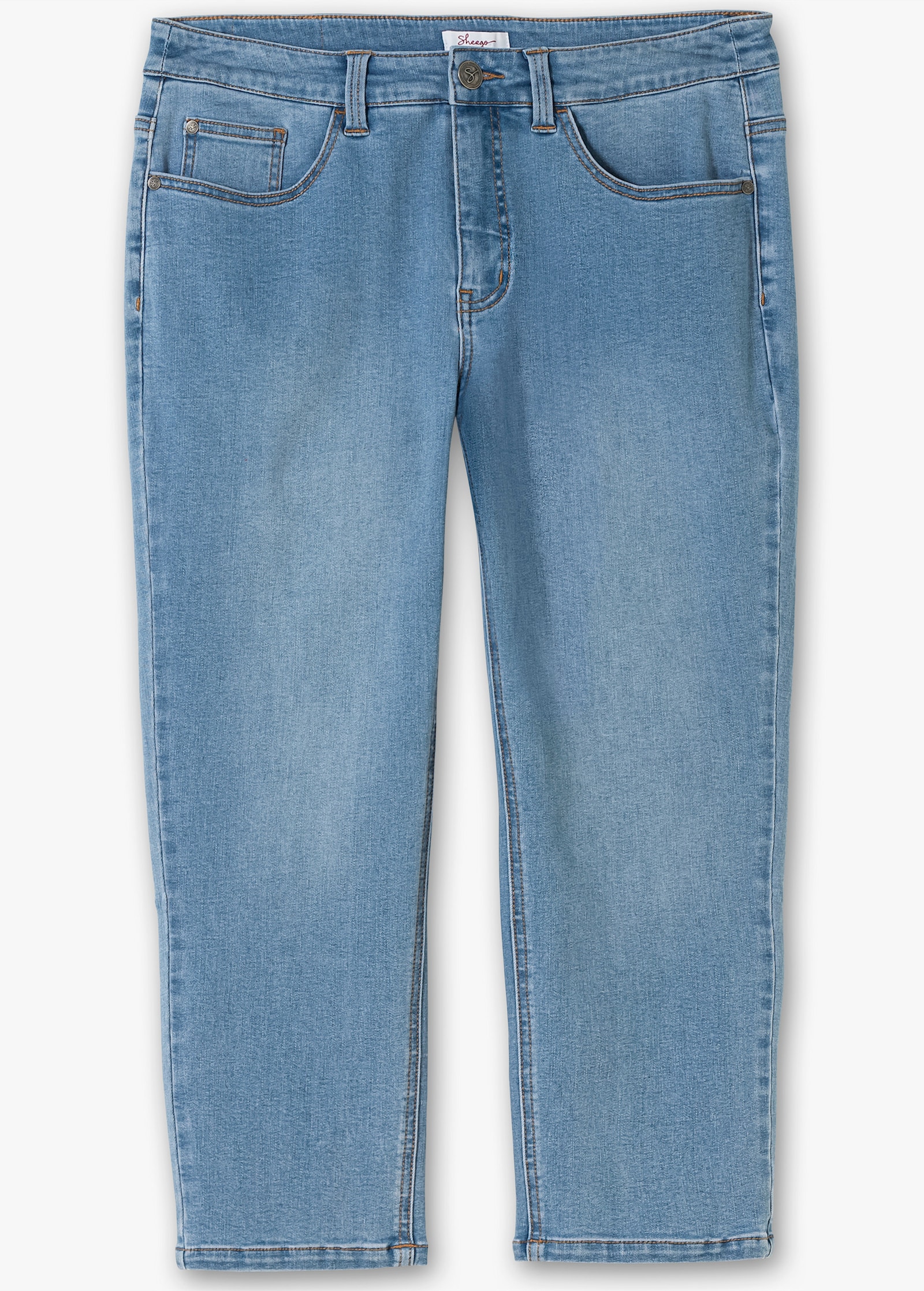 sheego 7/8-Jeans in skinny Form - blue denim