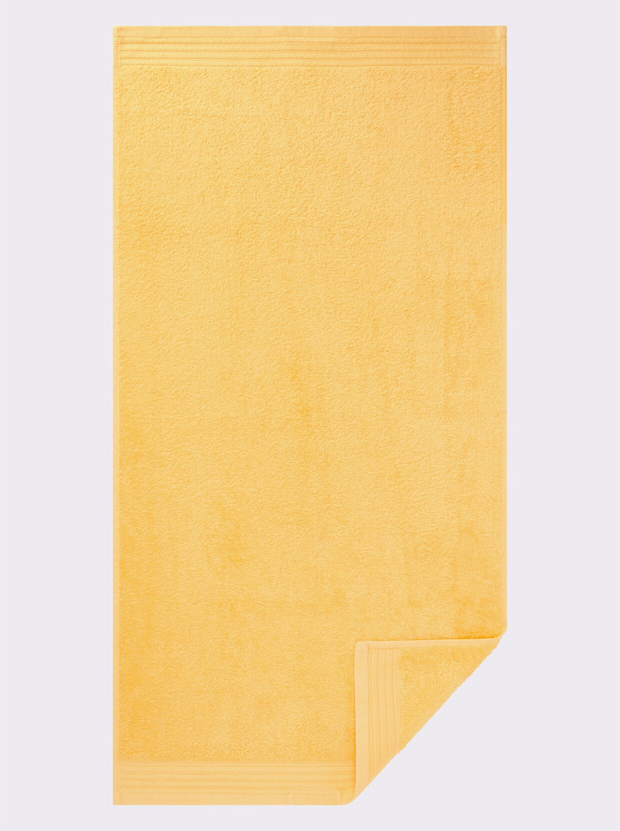 wäschepur Lot économique de 5 serviettes éponge - jaune