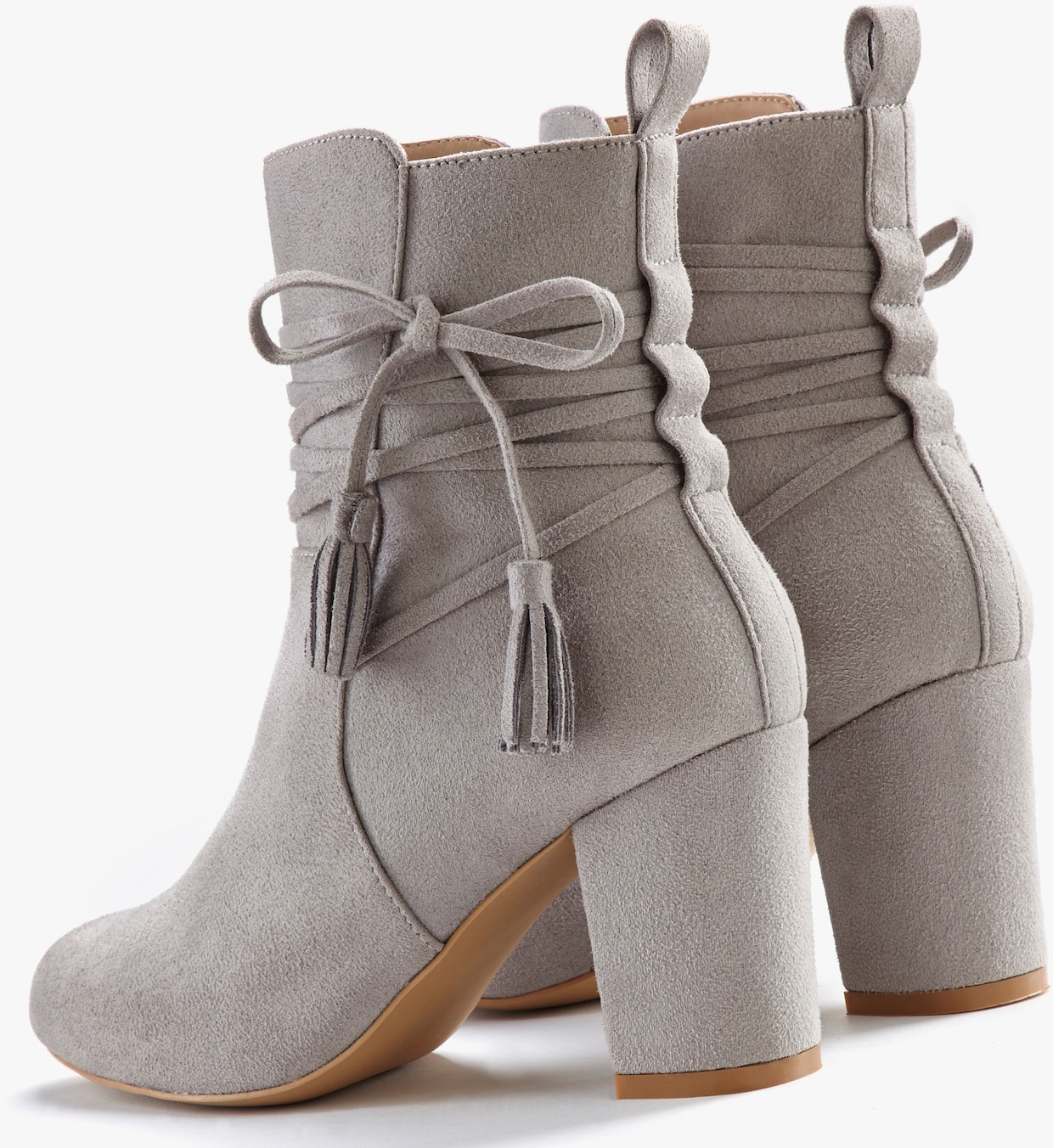 LASCANA Bottines - gris clair