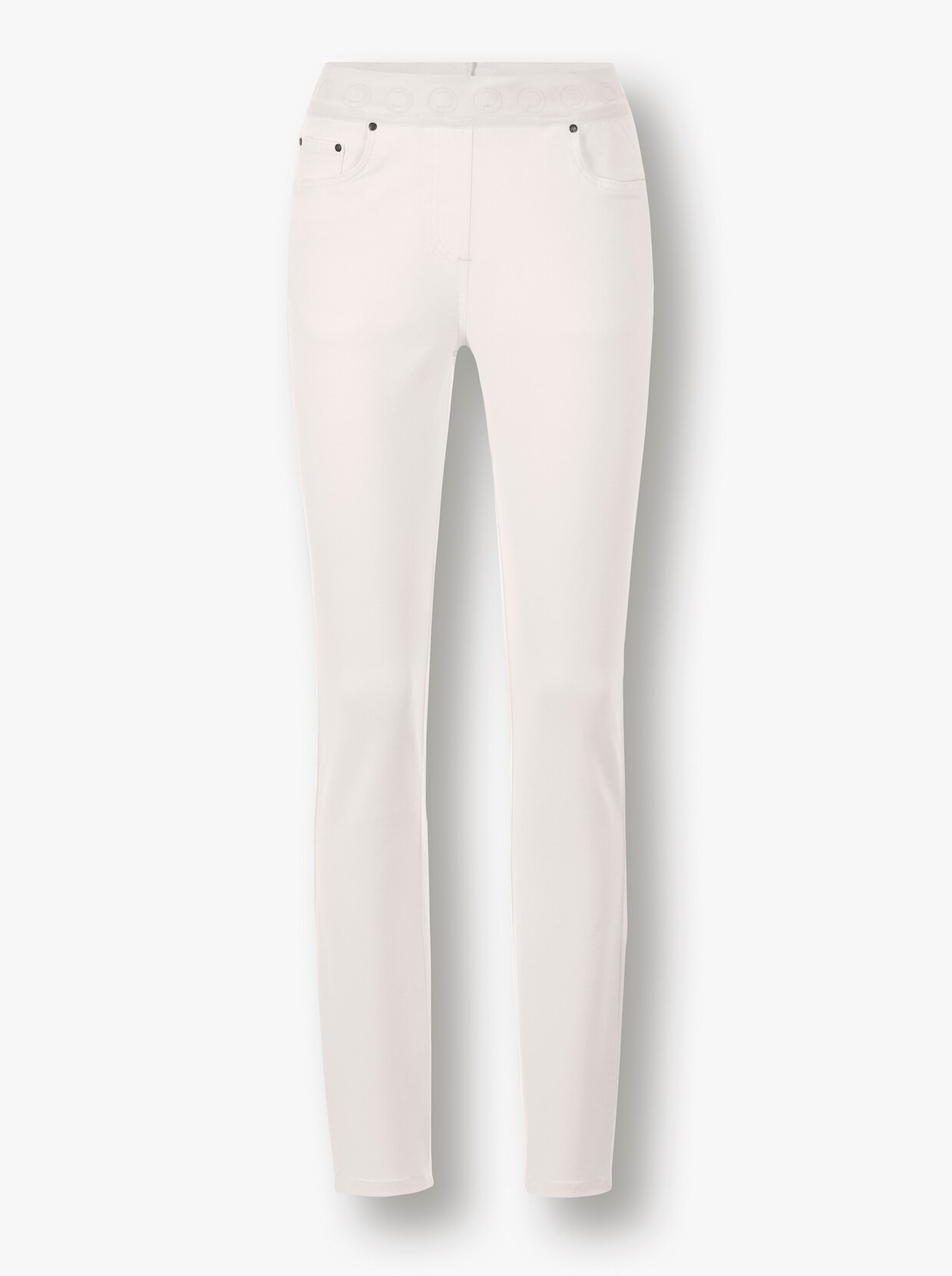 CREATION L PREMIUM Schlupfjeans - ecru
