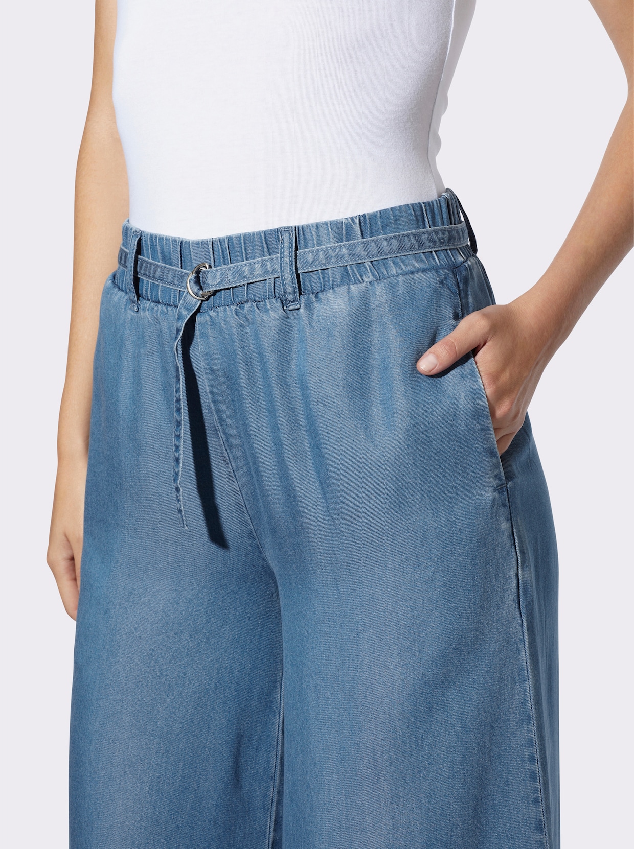 heine Culotte - blue-stone-washed
