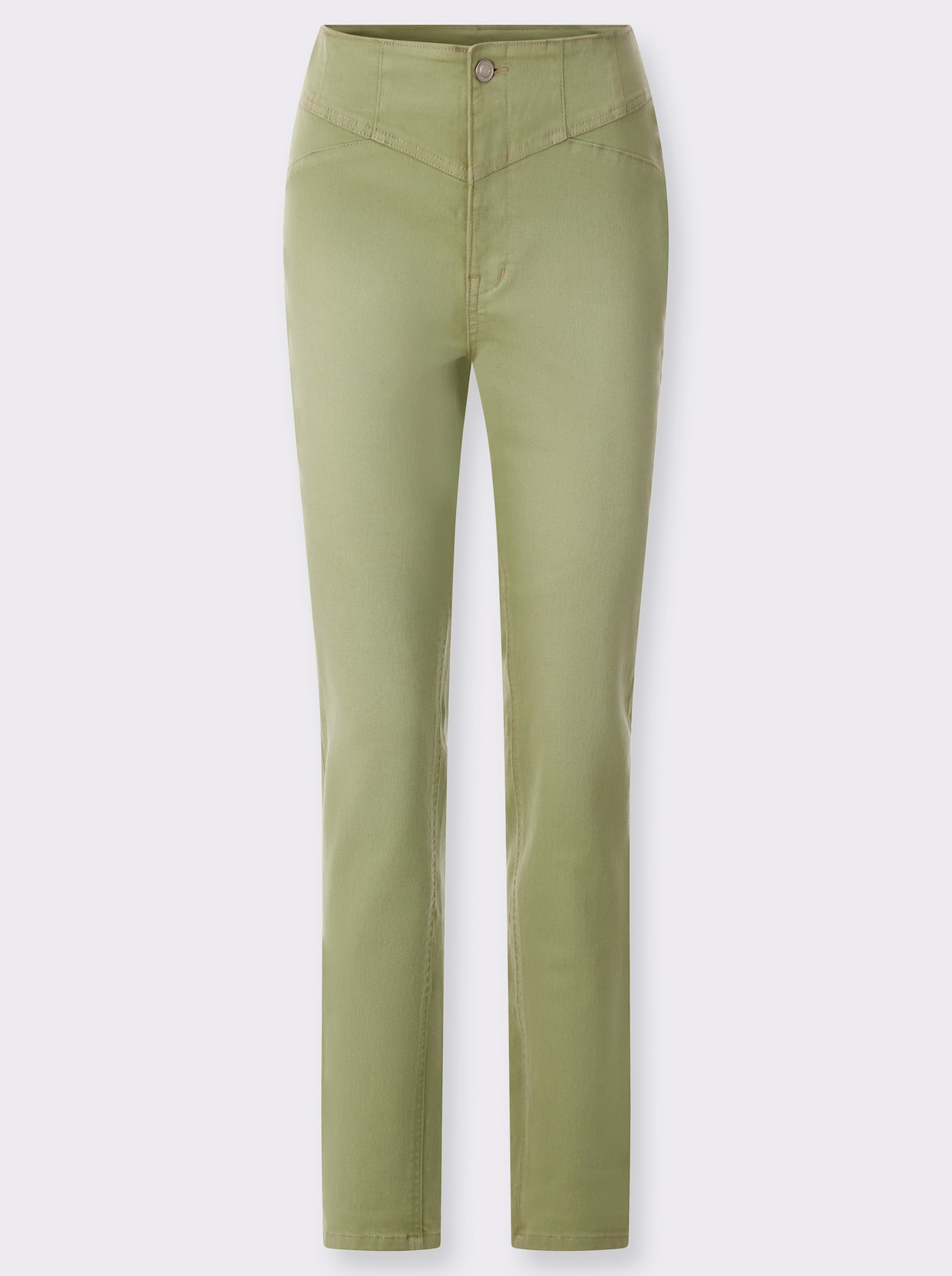 Stretch-Jeans - eucalyptus