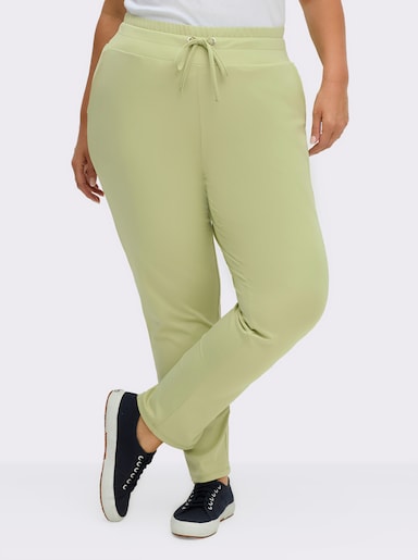 Schlupfhose in Stretch-Qualität - lindgrün