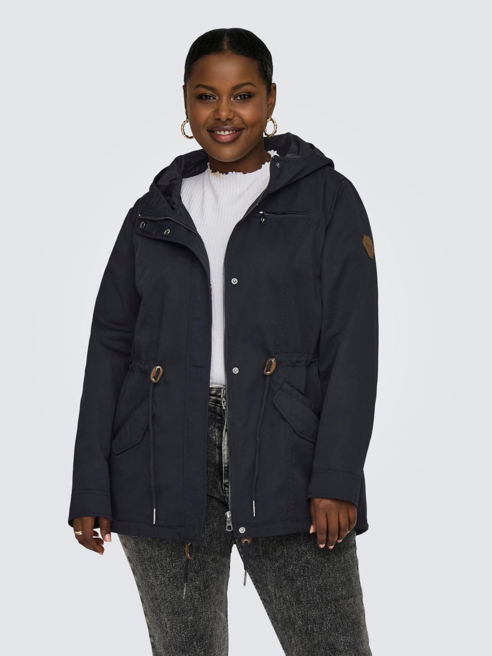 ONLY CARMAKOMA Parka - blue graphite