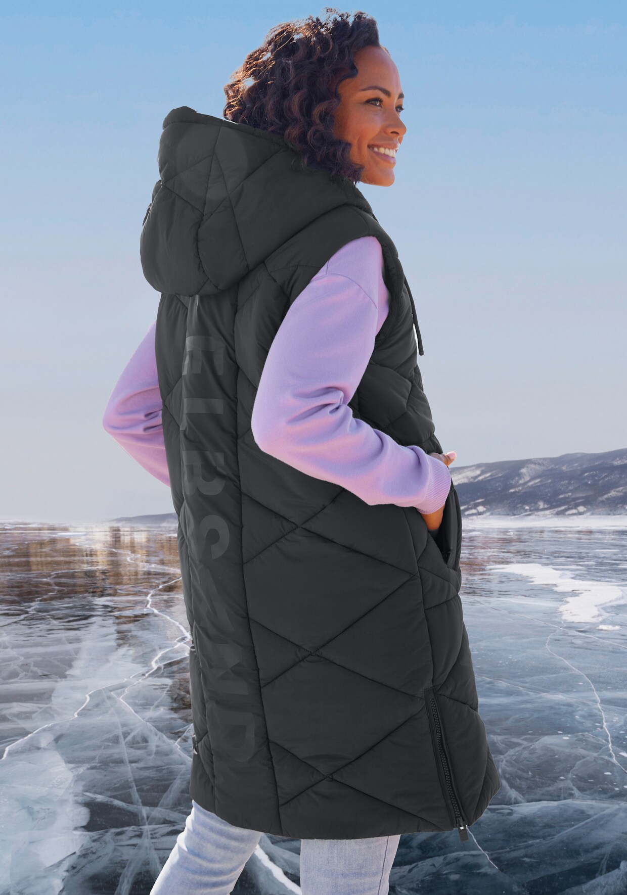 Elbsand Bodywarmer - zwart