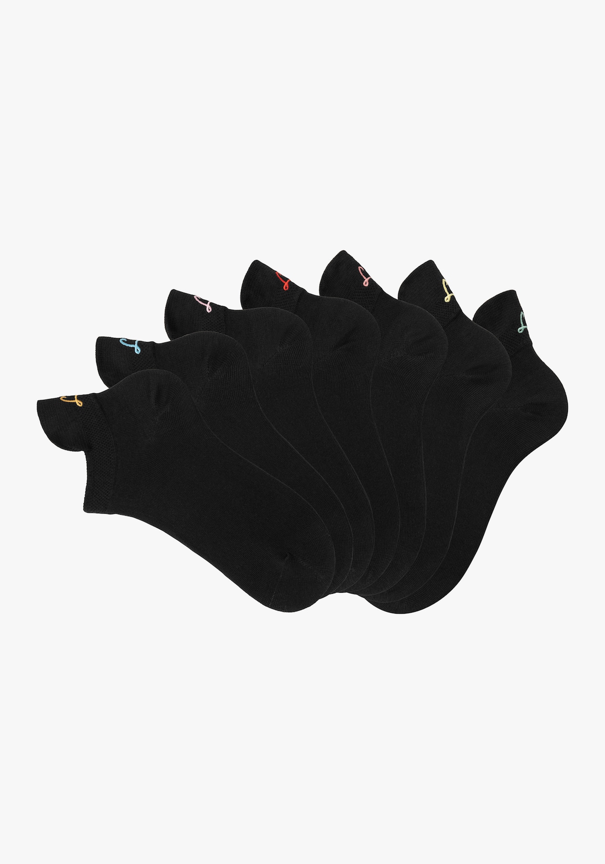 LASCANA Sneakersocken - 7x schwarz