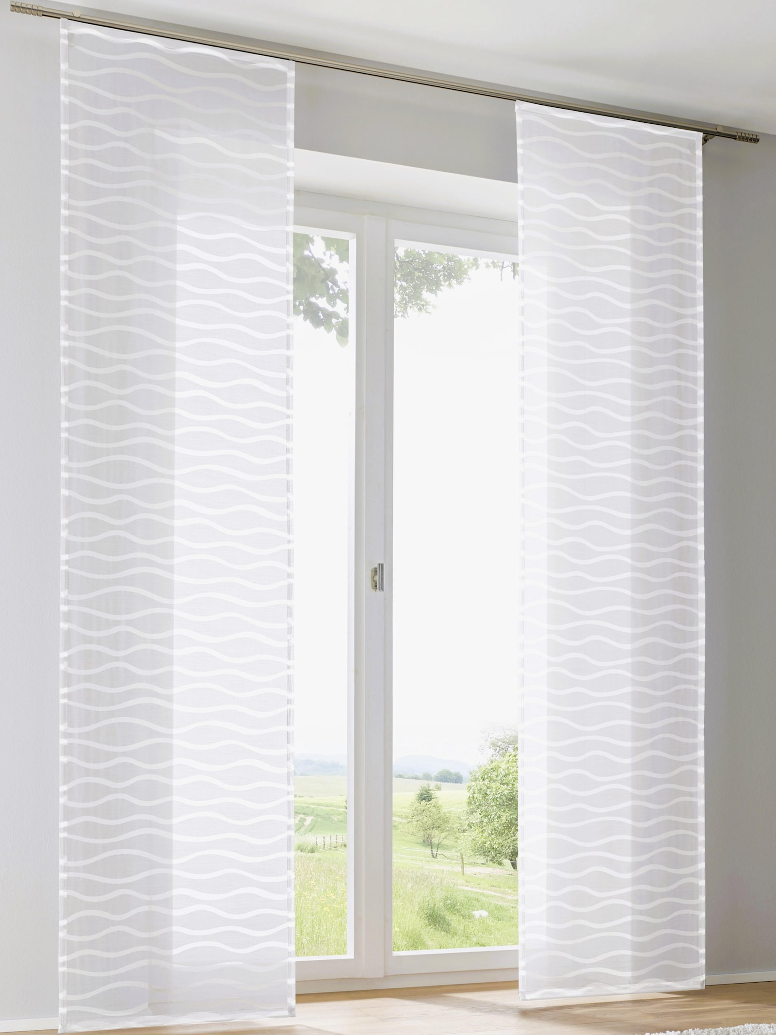 heine home Schiebevorhang - weiß