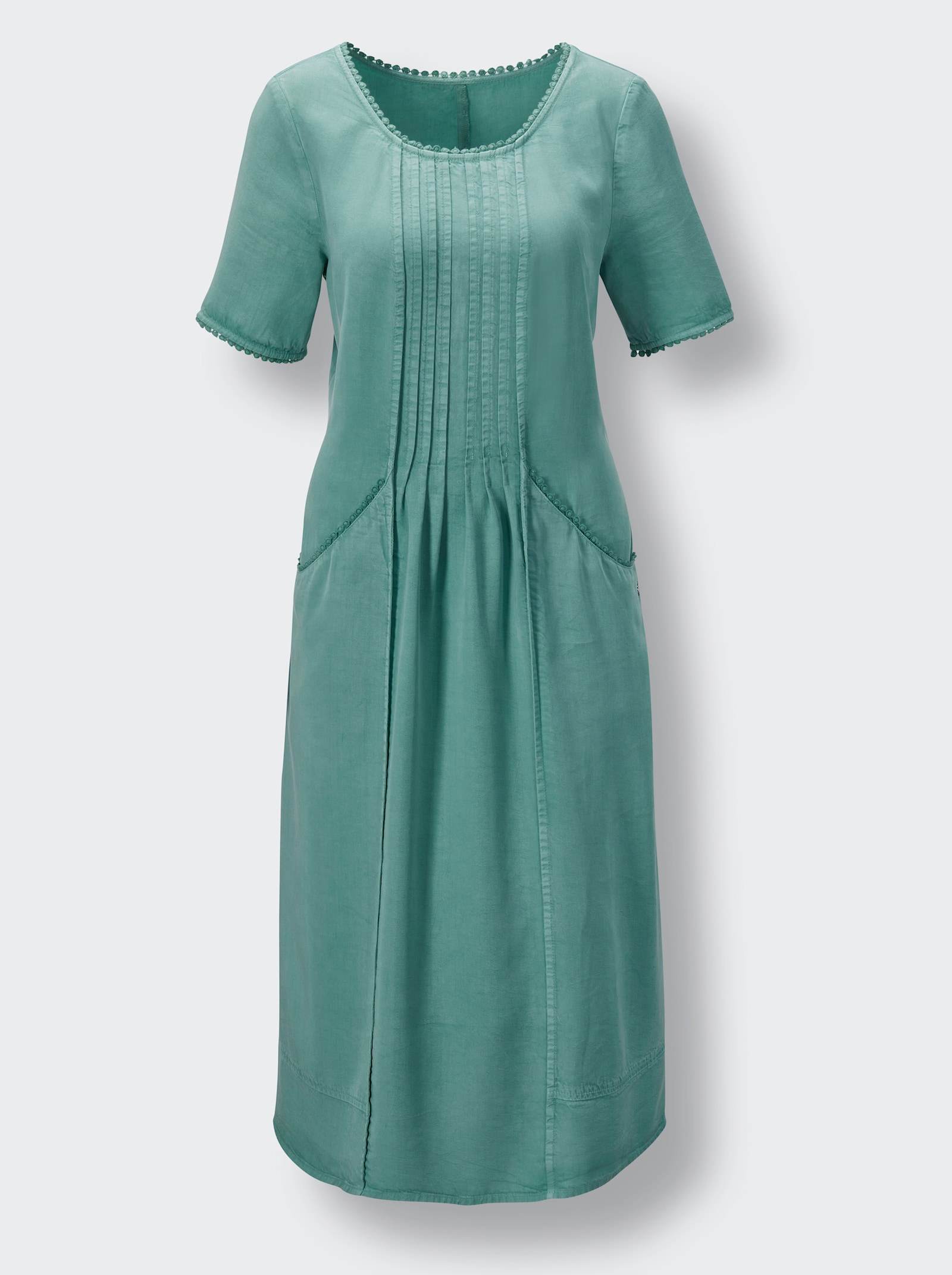 CREATION L PREMIUM Robe d'été en lyocell - sauge