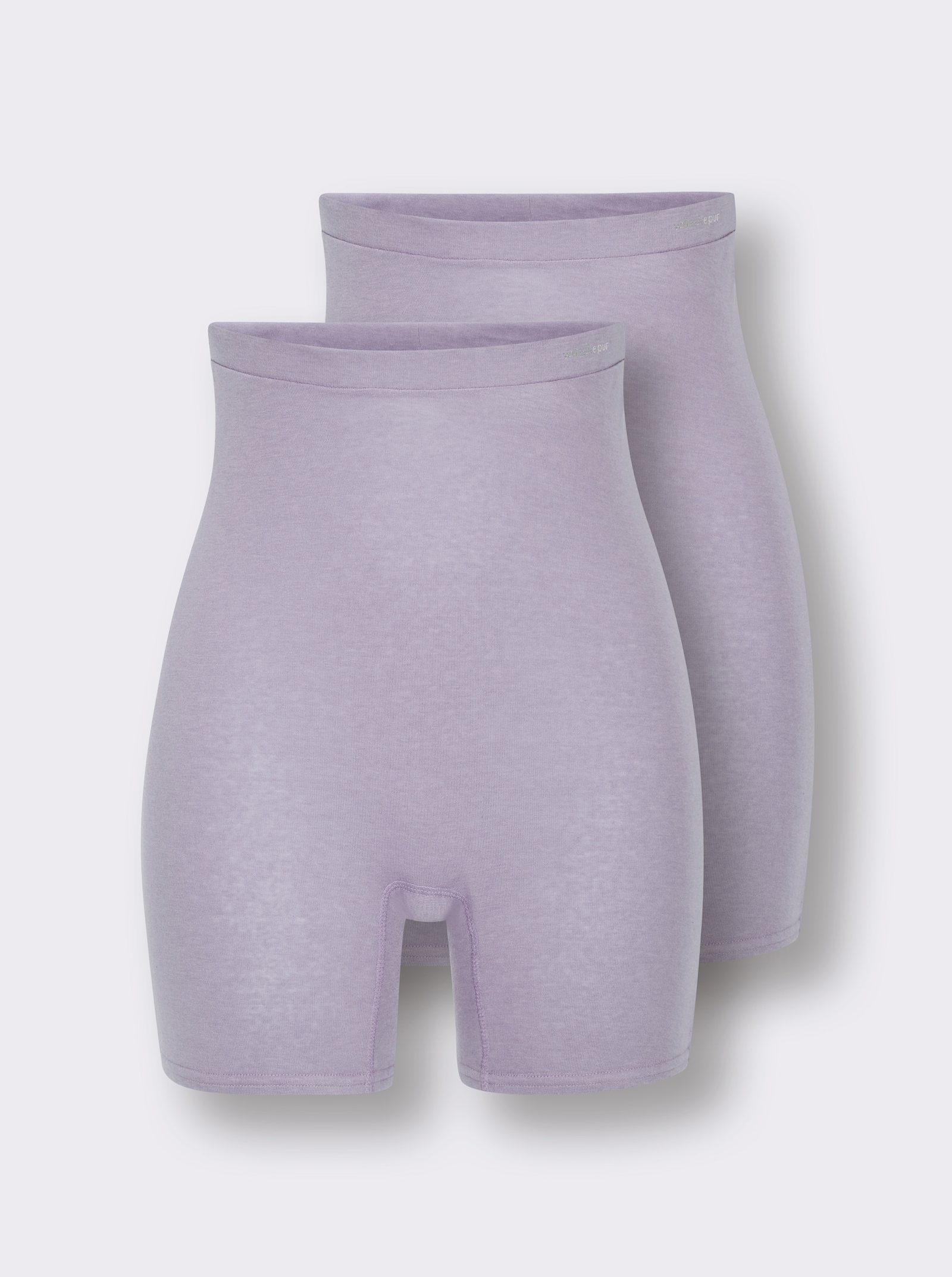 wäschepur Longpanty - flieder-meliert