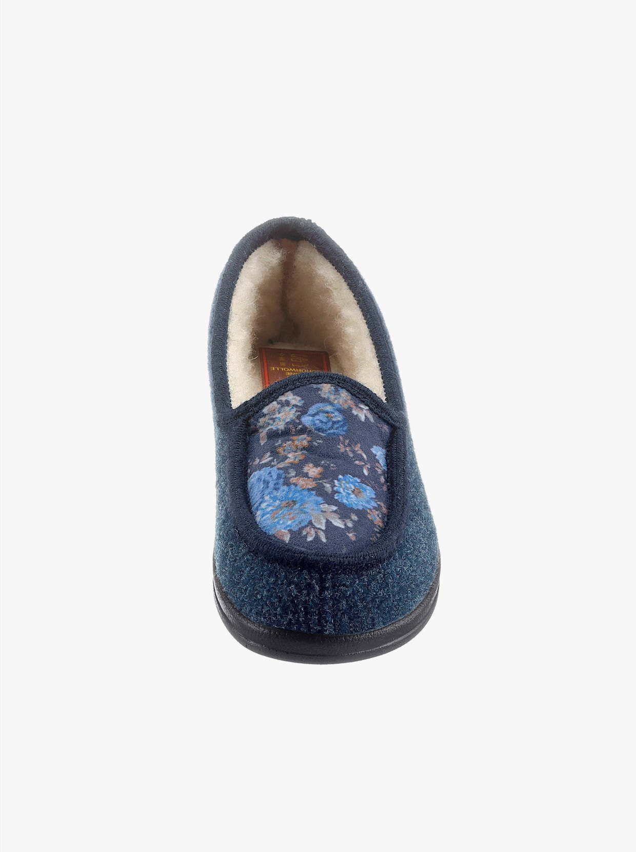 Schawos domácí obuv s podšívkou - námořnická modrá