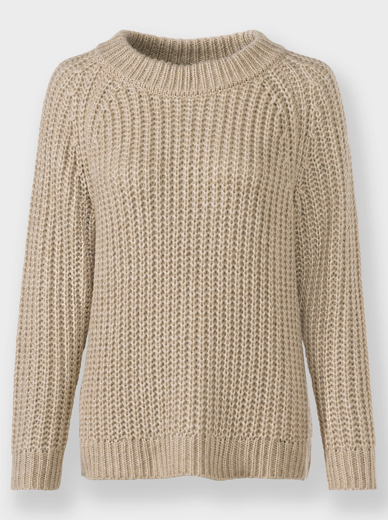 heine Pull en tricot - beige-écru chiné