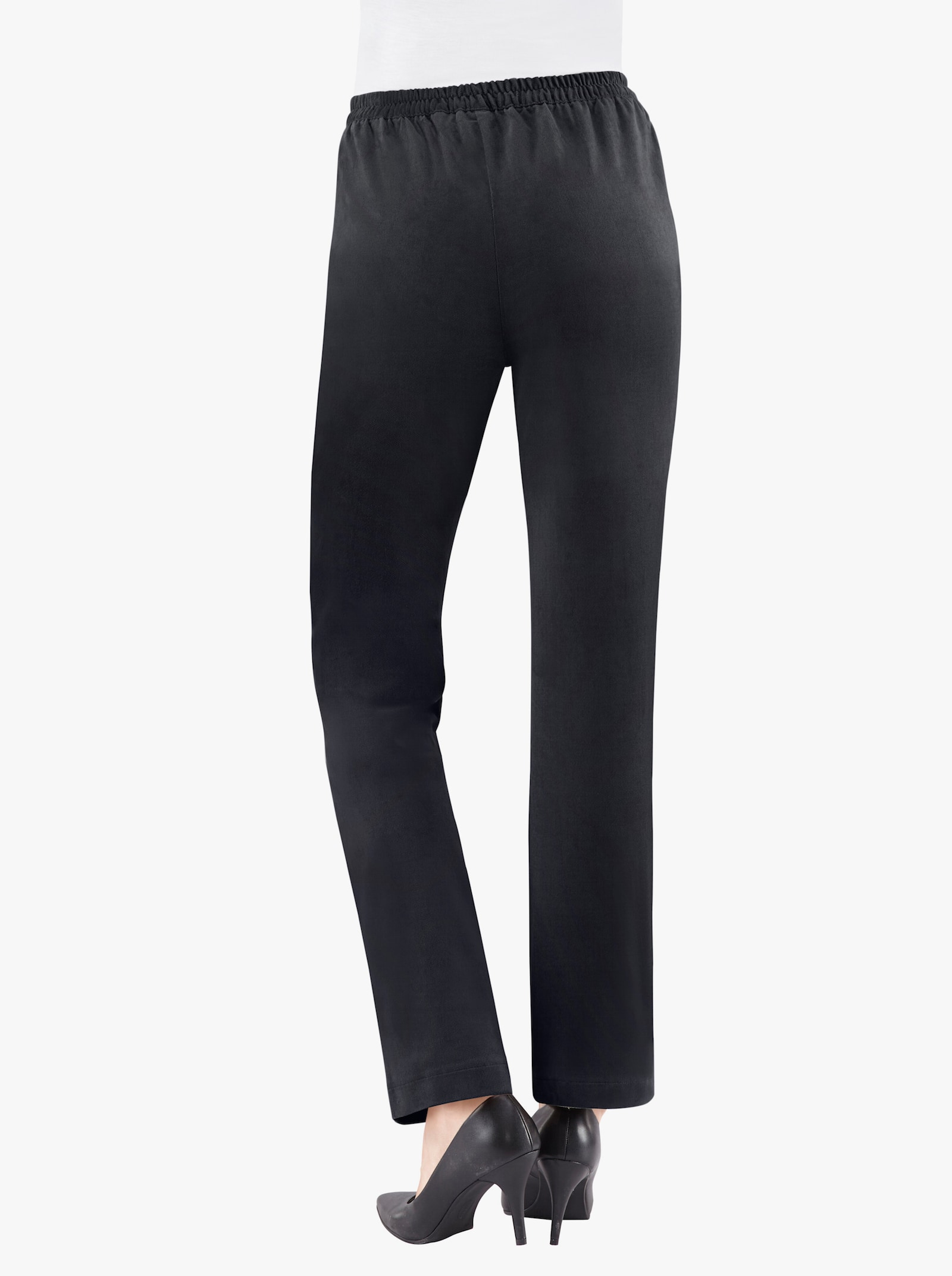 Schlupfhose in angerauter Qualität - marine