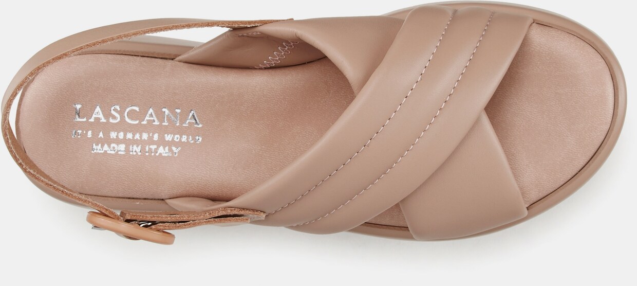 LASCANA Sandalette - hellbeige