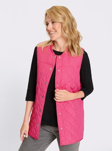 Longweste - fuchsia