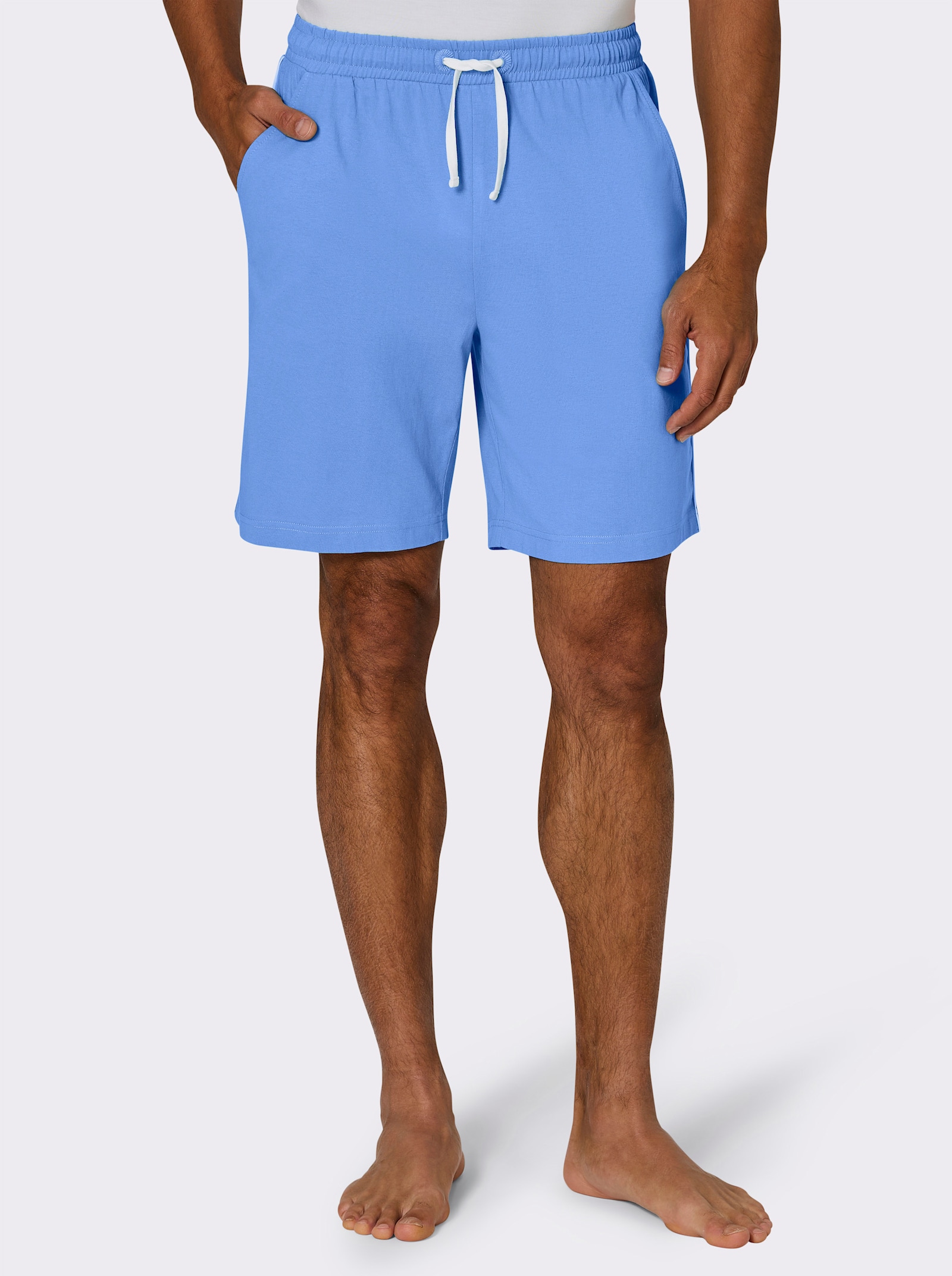 wäschepur men Hose kurz - mittelblau