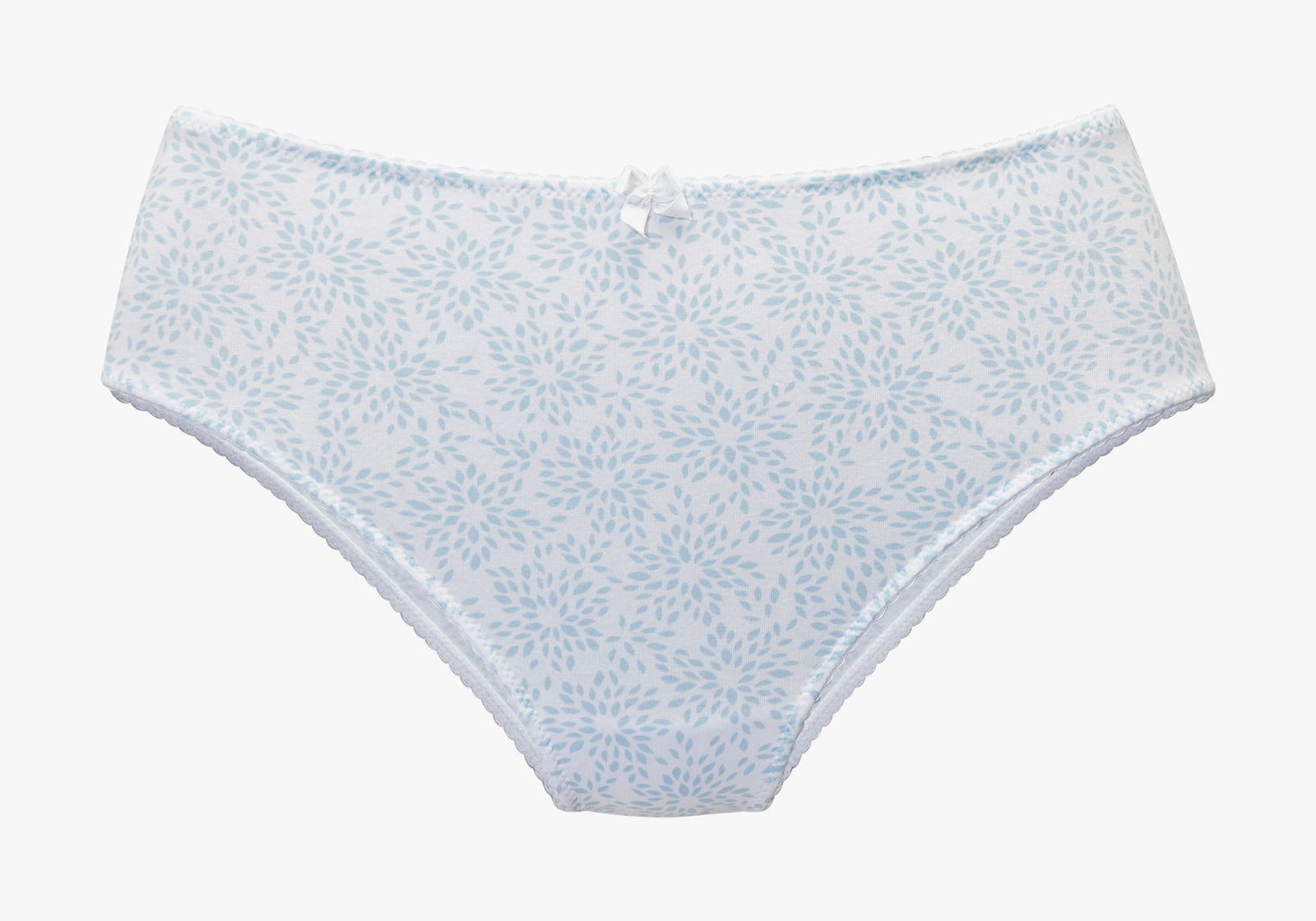 Nuance Slip - weiss-blau