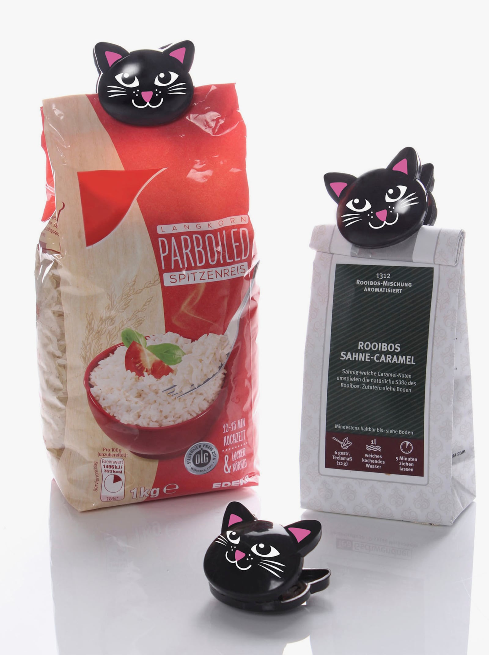 Beutel-Clips - schwarz