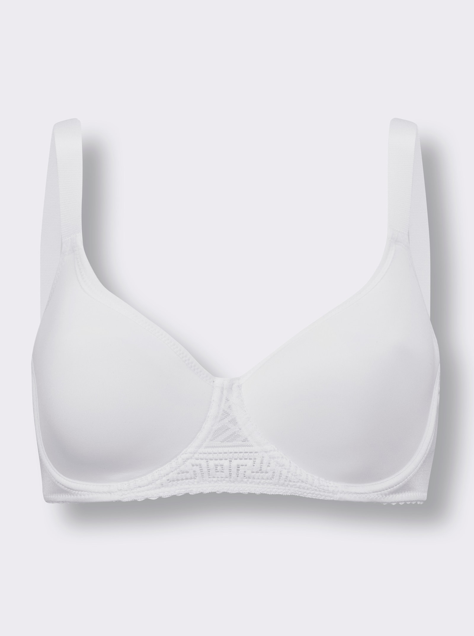 wäschepur Schalen-BH mit Bügel - weiß