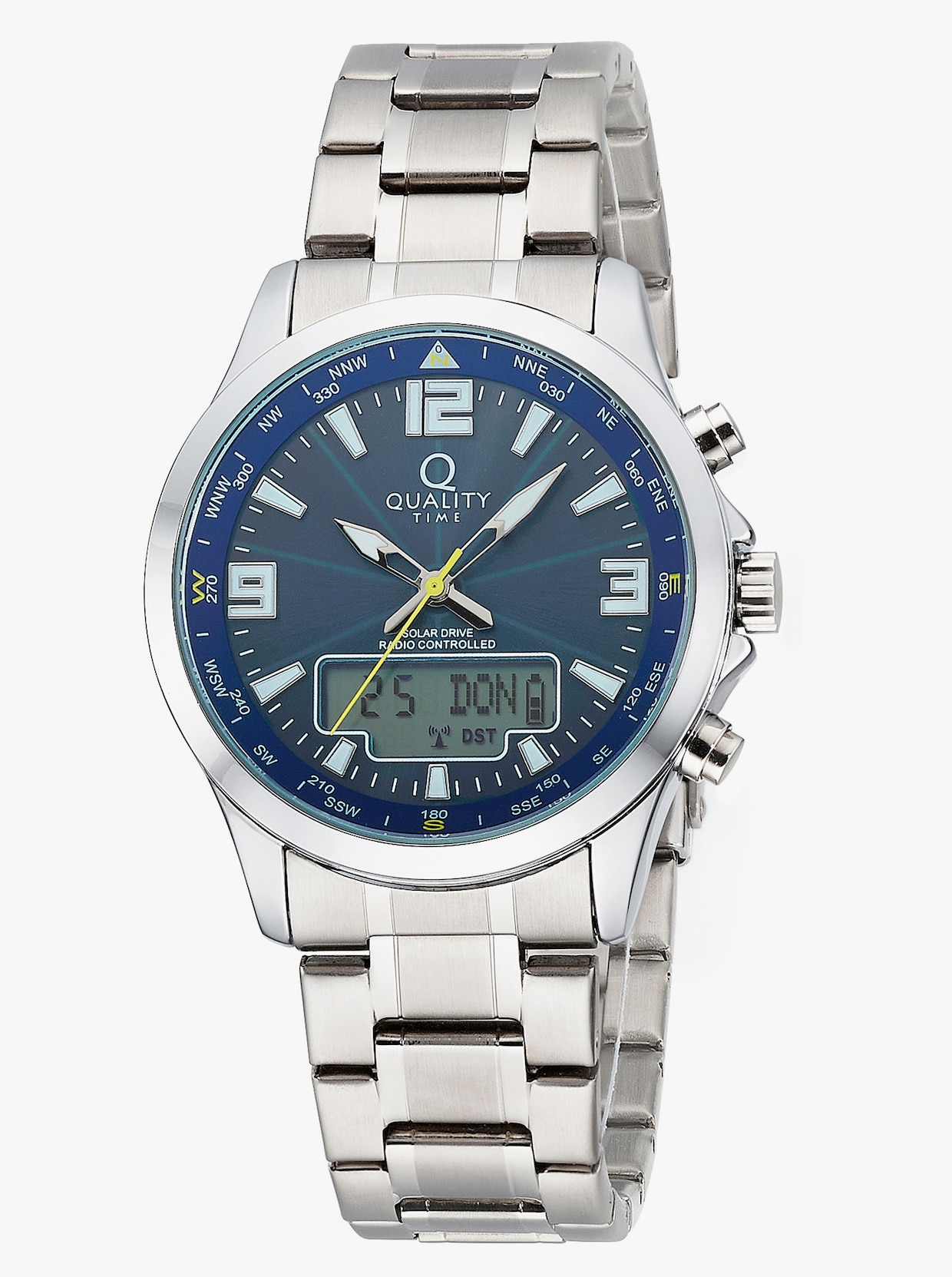 Herren-Funk-Solar-Chronograph - blau