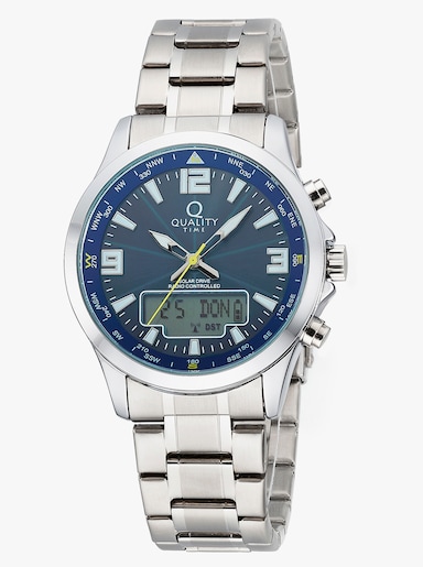 Herren-Funk-Solar-Chronograph - blau