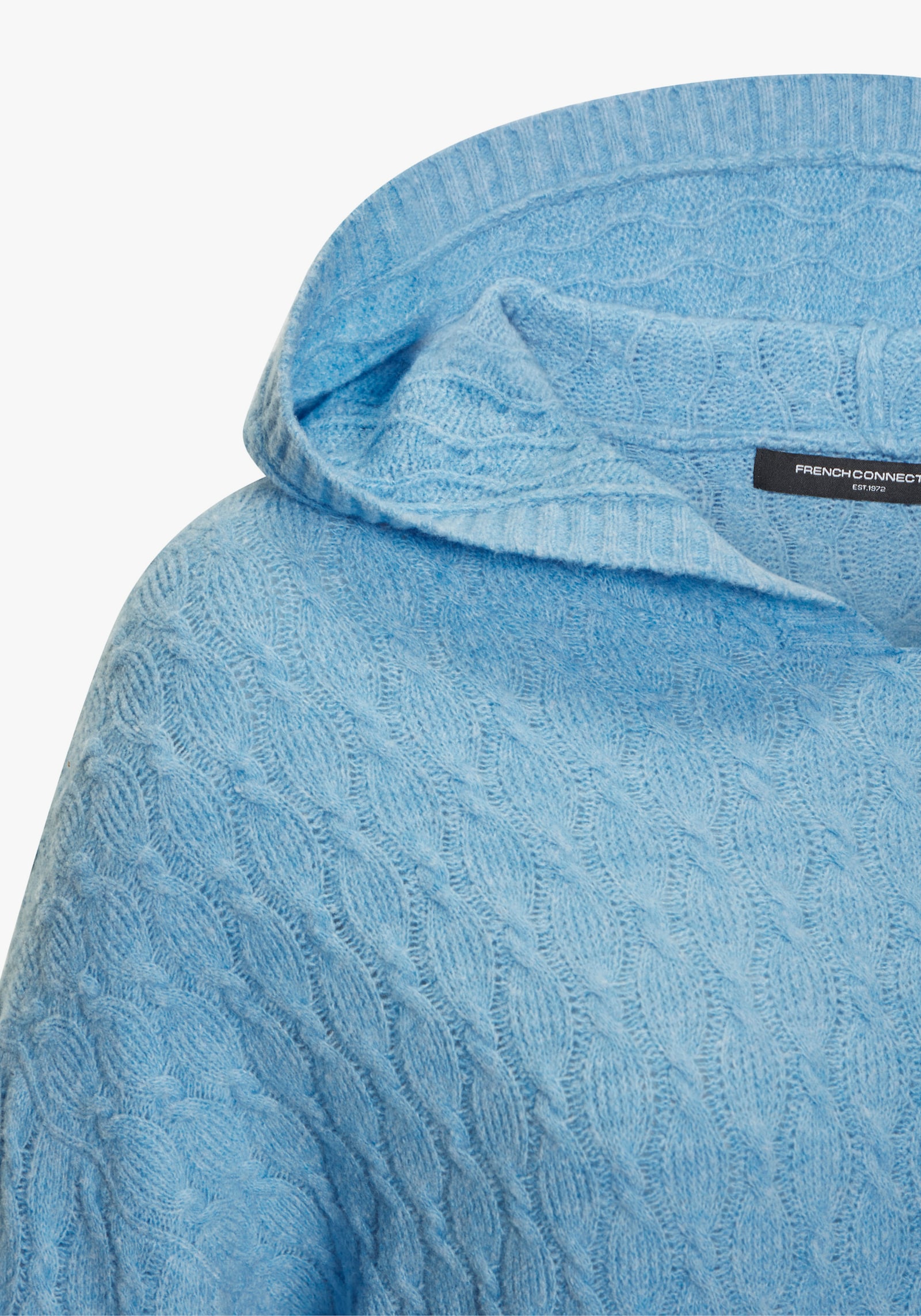 French Connection Kapuzenpullover - blau