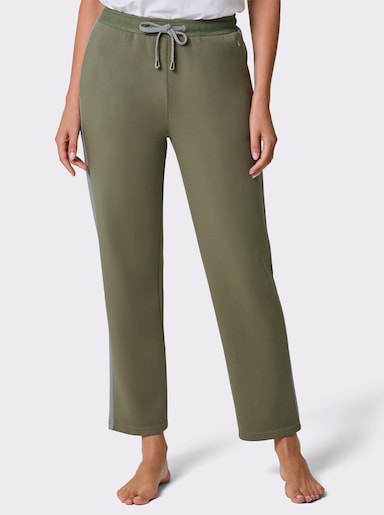 CREATION L PREMIUM Modal-Mix-Hose - khaki-steingrau